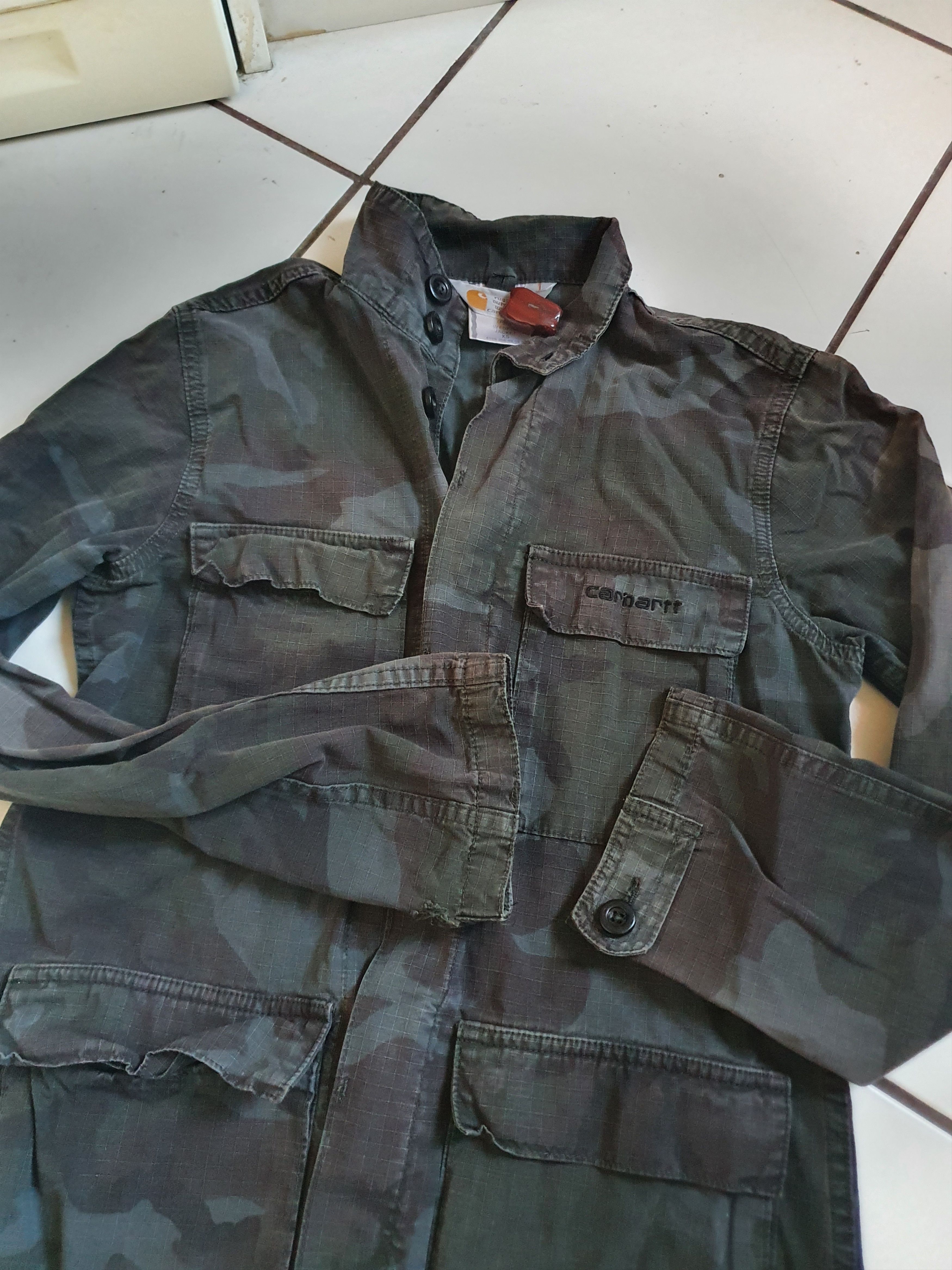 Carhartt Carhartt W' Force Vtg Camo SWAG jacket,sz XS Size XS / US 0-2 / IT 36-38 - 7 Thumbnail