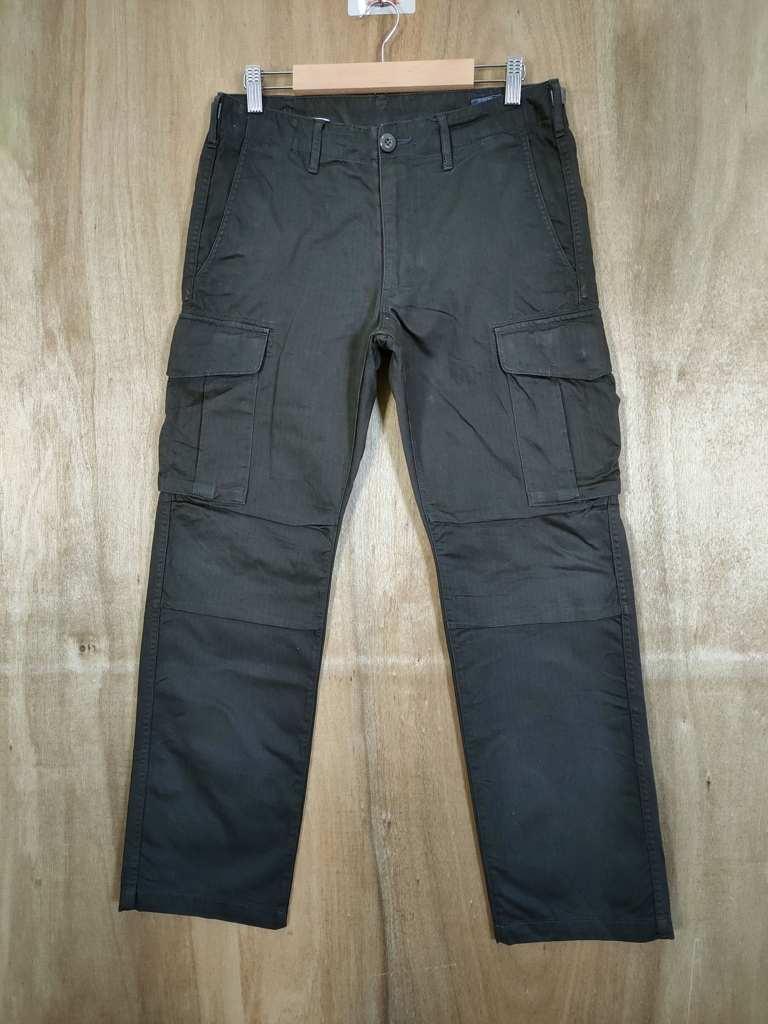 Japanese Brand JAPANESE BRAND DARK BROWN CARGO PANTS Size US 30 / EU 46 - 1 Thumbnail