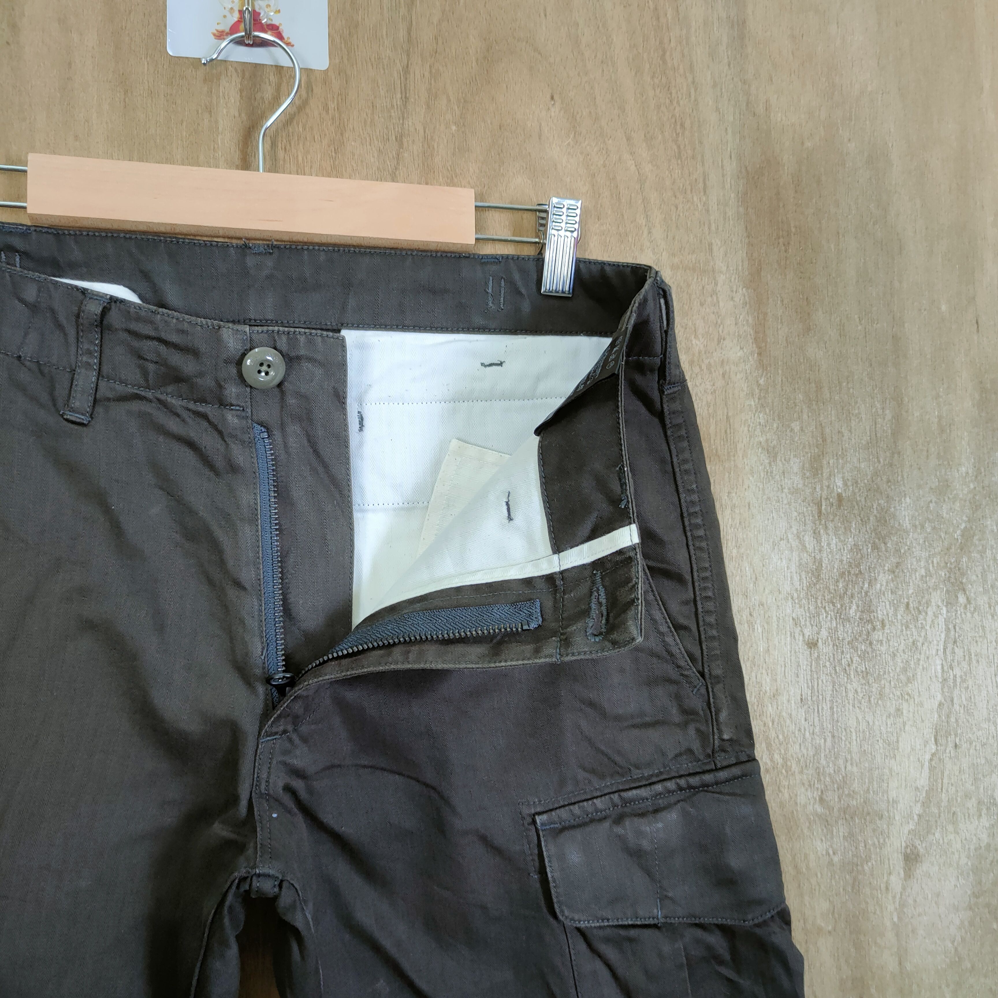 Japanese Brand JAPANESE BRAND DARK BROWN CARGO PANTS Size US 30 / EU 46 - 8 Thumbnail