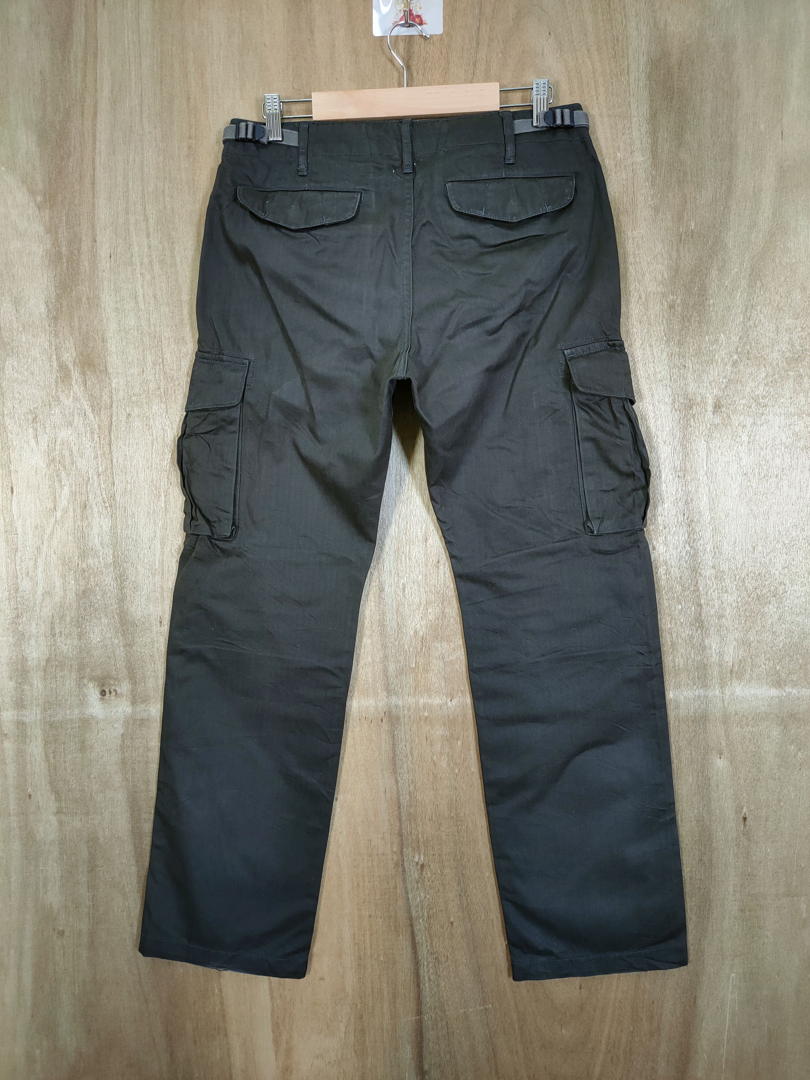 Japanese Brand JAPANESE BRAND DARK BROWN CARGO PANTS Size US 30 / EU 46 - 6 Thumbnail