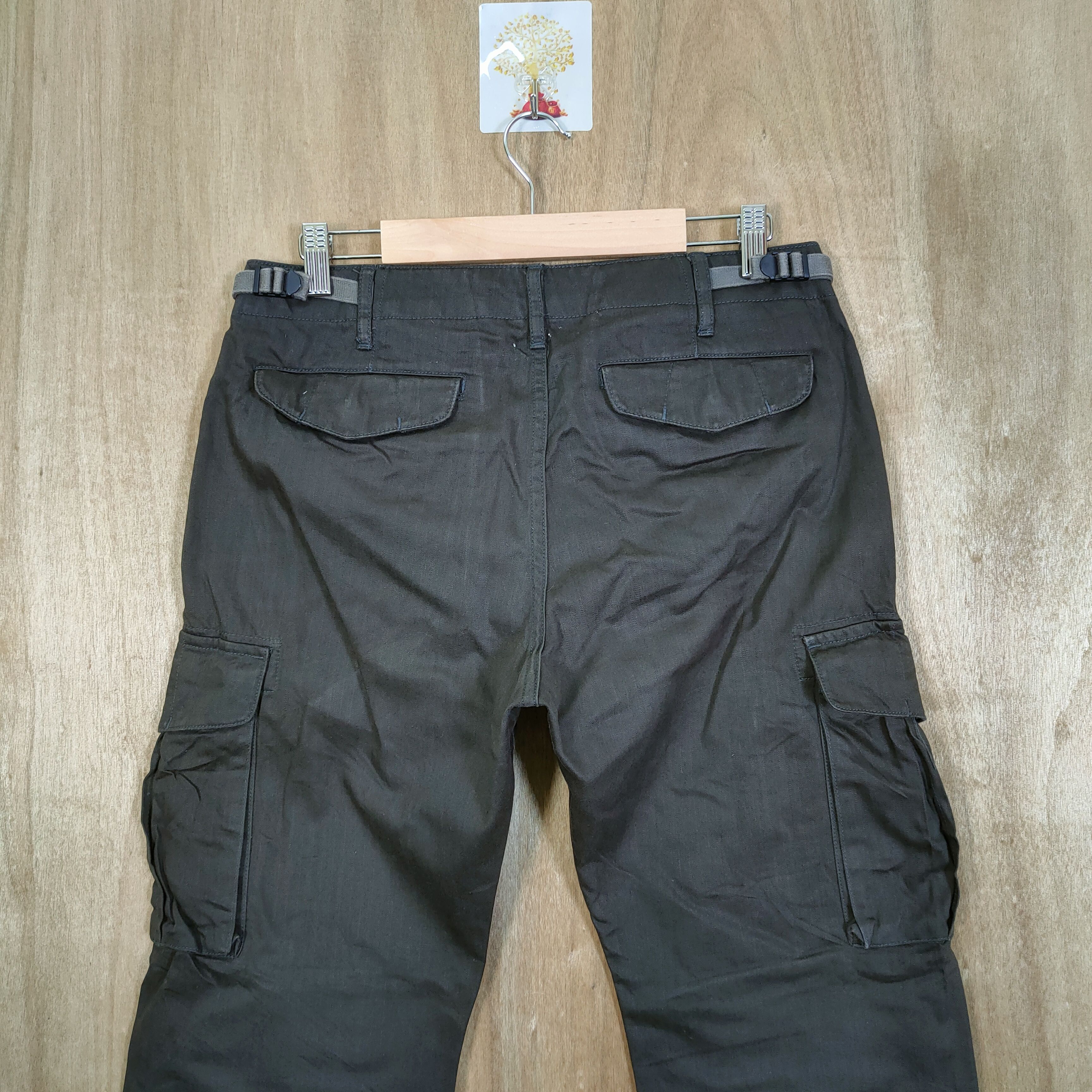 Japanese Brand JAPANESE BRAND DARK BROWN CARGO PANTS Size US 30 / EU 46 - 7 Thumbnail