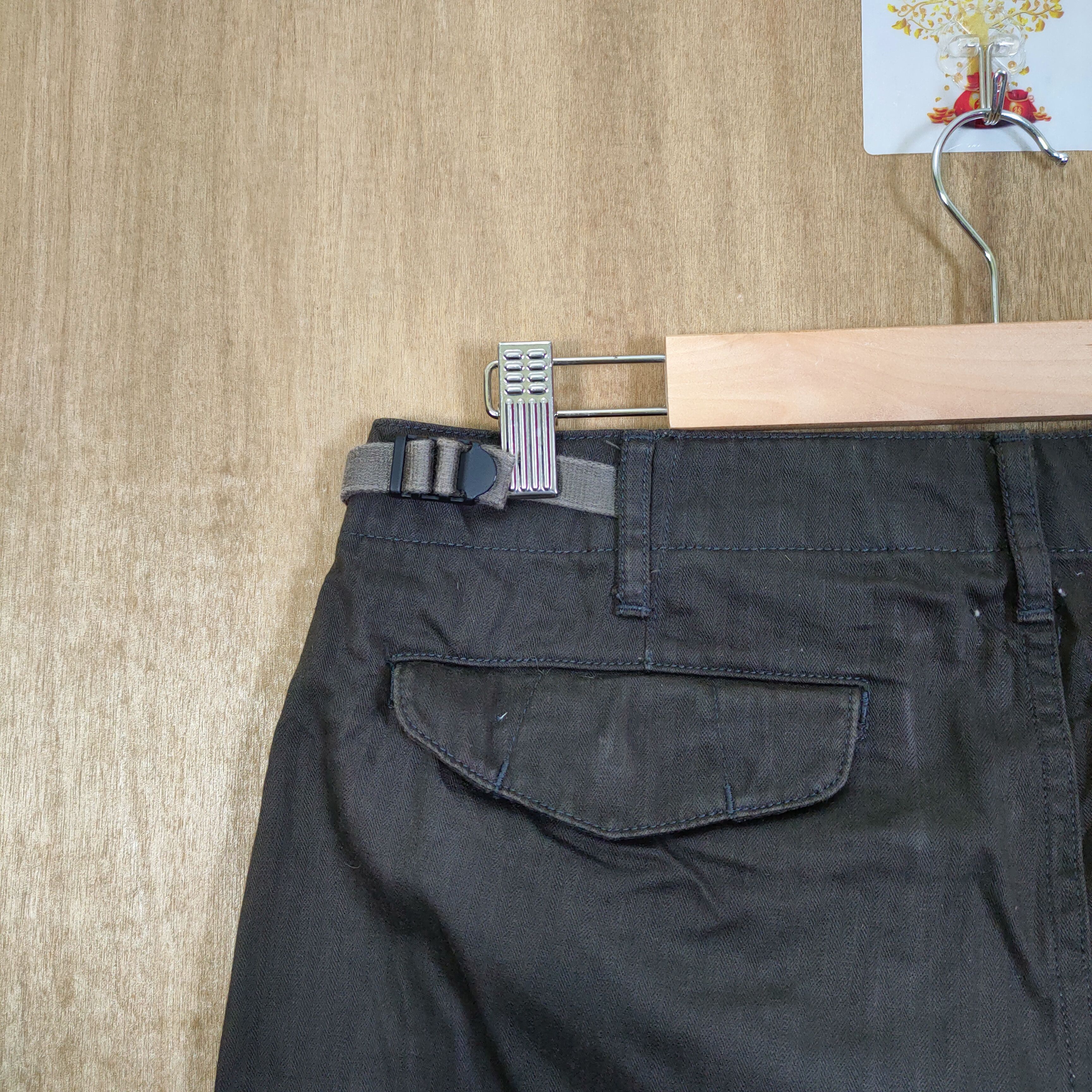 Japanese Brand JAPANESE BRAND DARK BROWN CARGO PANTS Size US 30 / EU 46 - 9 Thumbnail