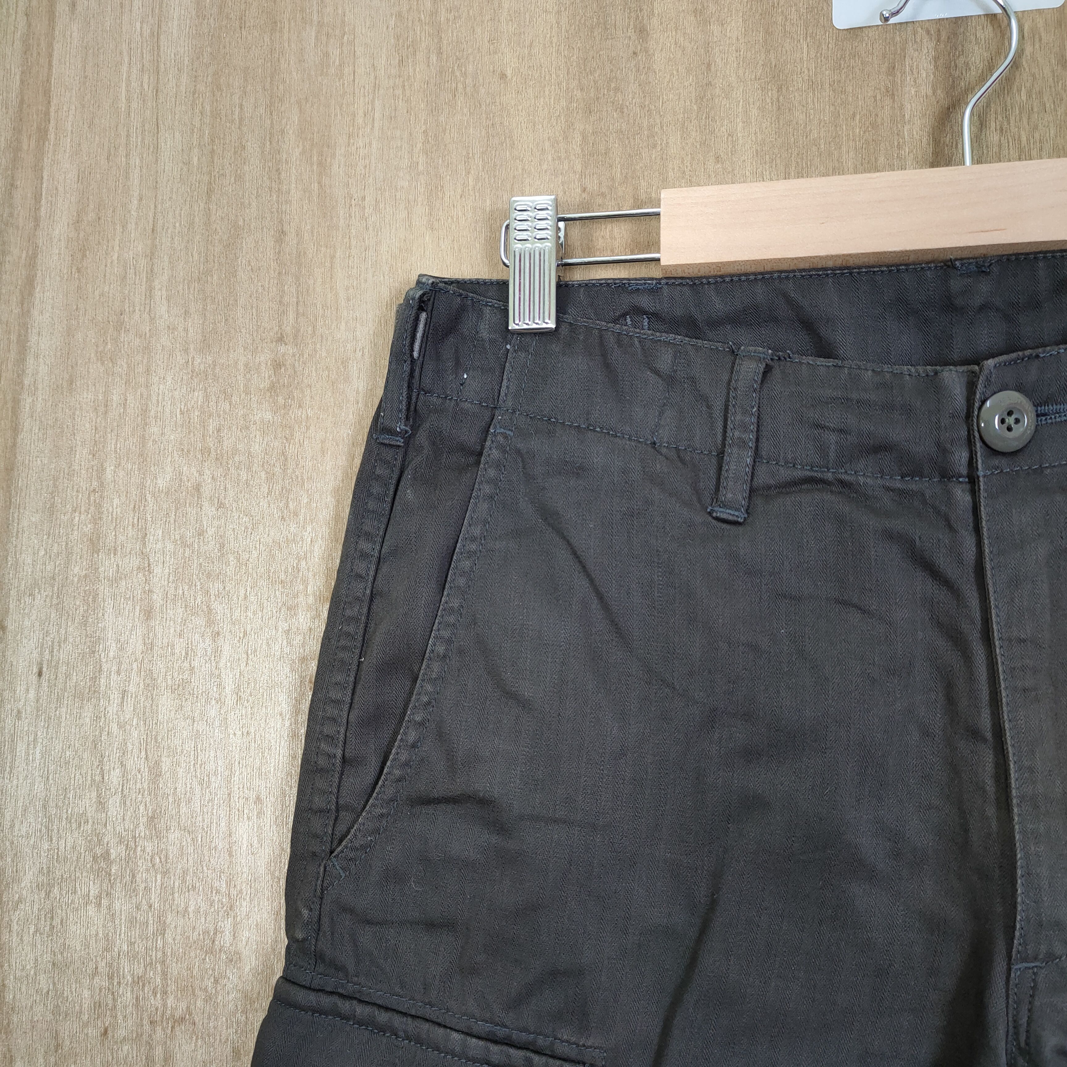 Japanese Brand JAPANESE BRAND DARK BROWN CARGO PANTS Size US 30 / EU 46 - 4 Thumbnail