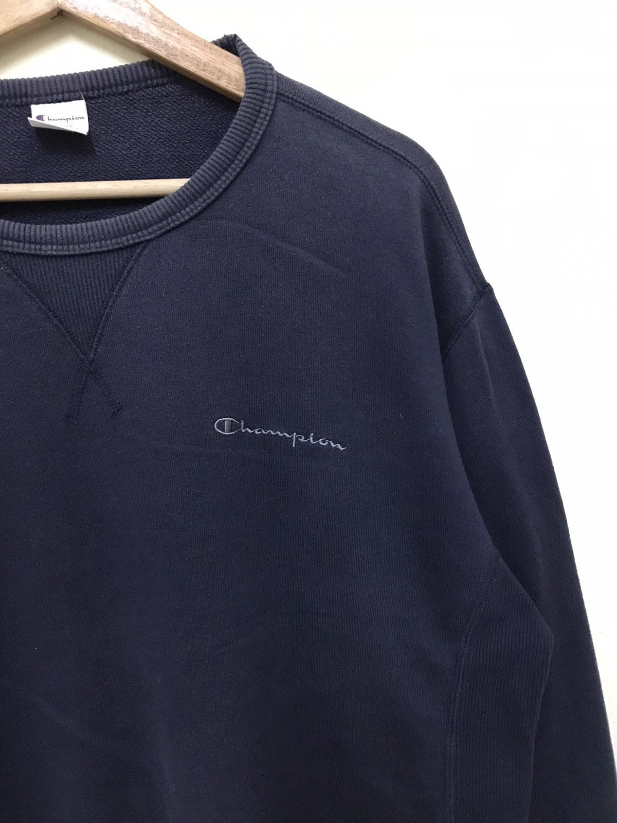 Champion × Vintage Vintage Champion Sweatshirt Crewneck Small Logo Size US XL / EU 56 / 4 - 5 Thumbnail