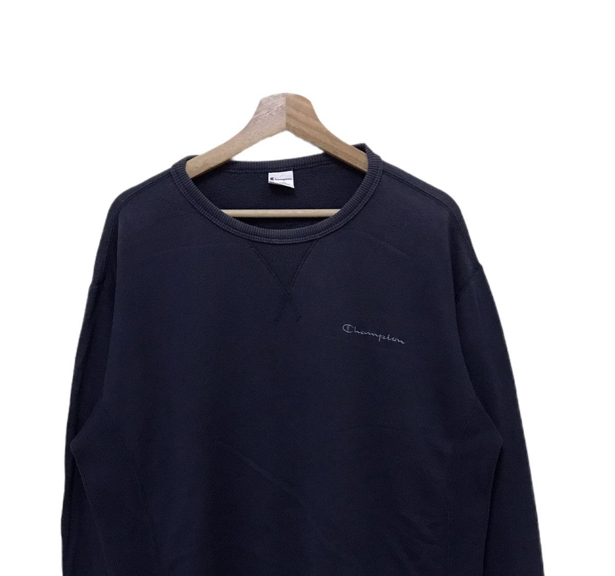 Champion × Vintage Vintage Champion Sweatshirt Crewneck Small Logo Size US XL / EU 56 / 4 - 2 Thumbnail