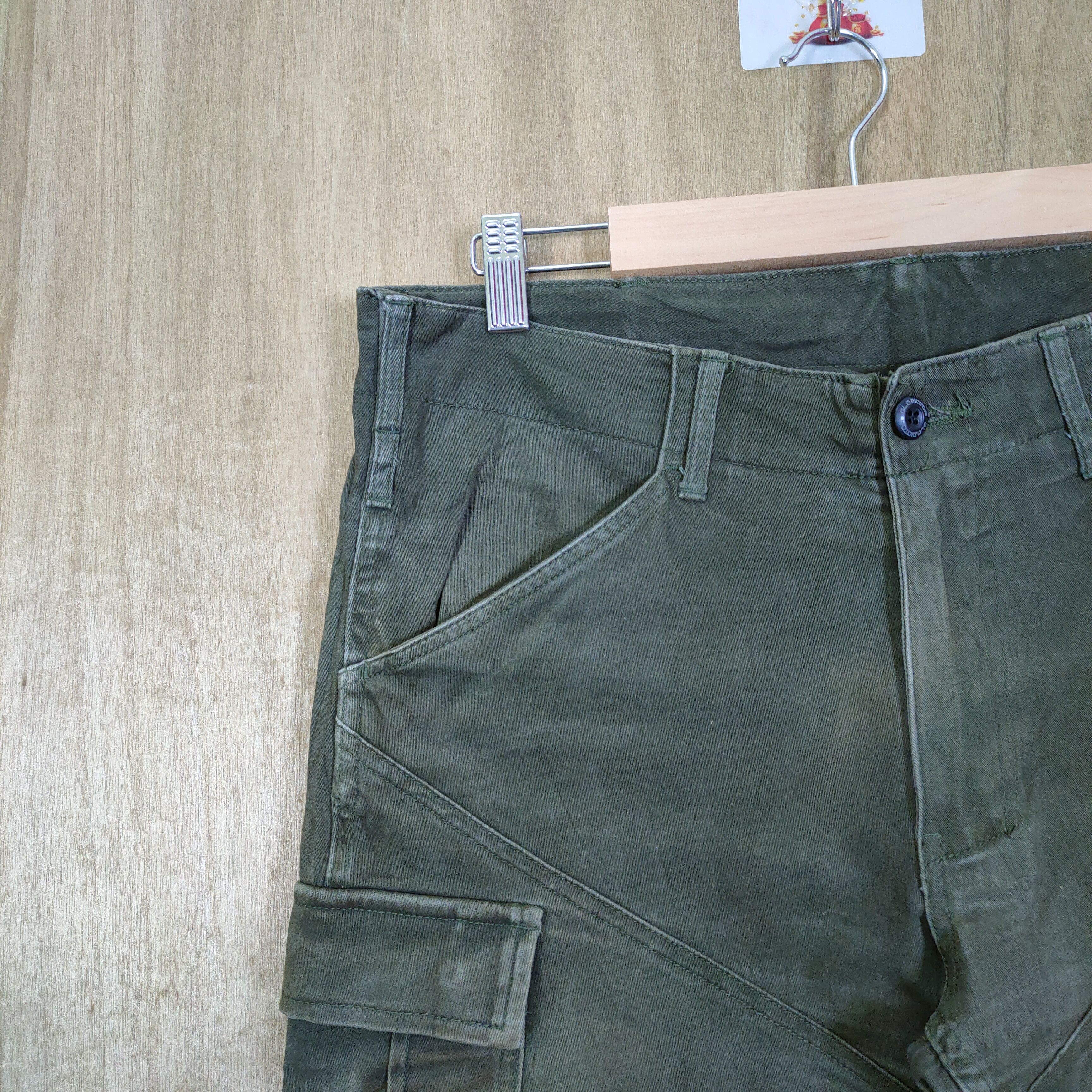 Japanese Brand JAPANESE BRAND VINTAGE FADED CARGO PANTS Size US 32 / EU 48 - 4 Thumbnail