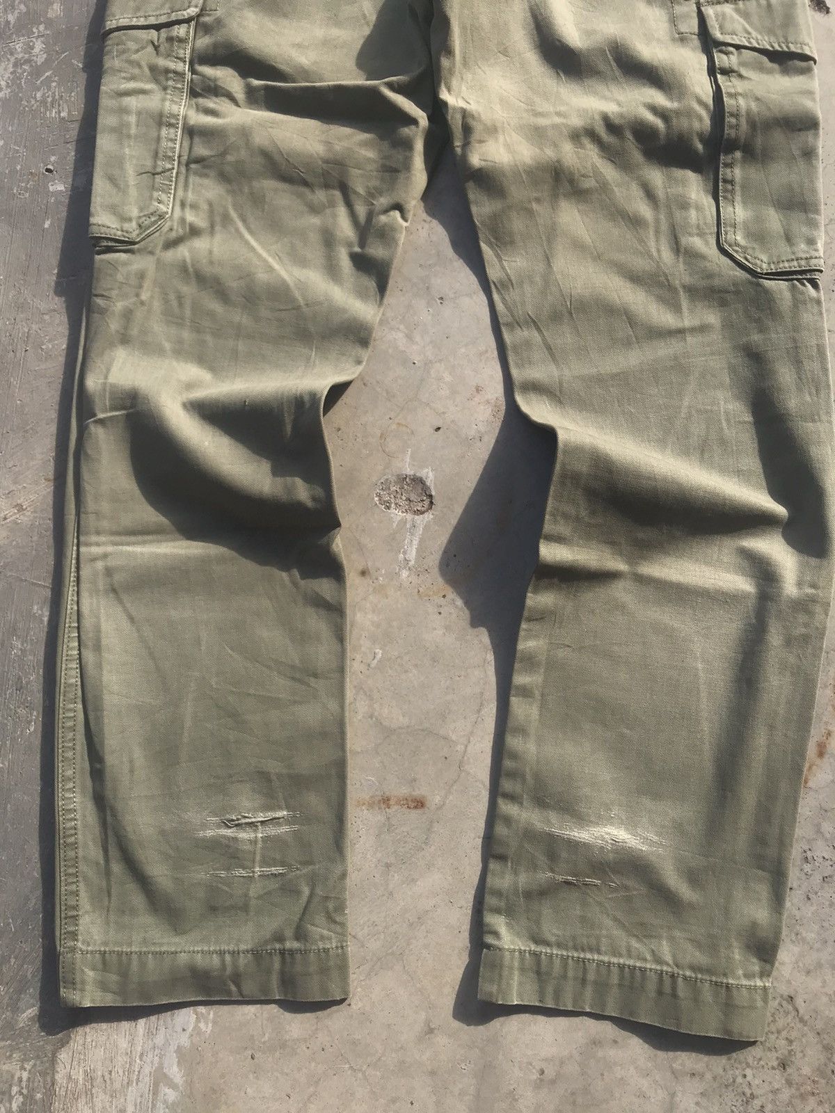 Japanese Brand Olive Old Navy Utility Cargo Pants W32 Size US 32 / EU 48 - 11 Thumbnail