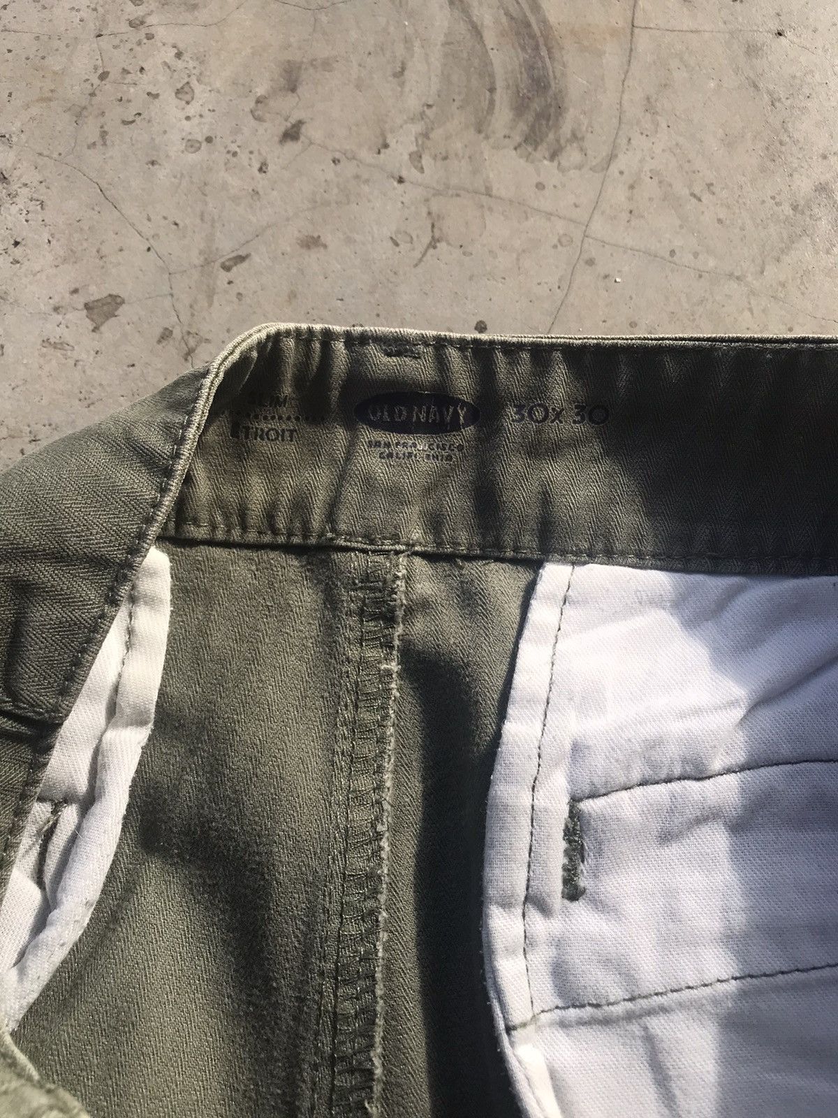 Japanese Brand Olive Old Navy Utility Cargo Pants W32 Size US 32 / EU 48 - 6 Thumbnail