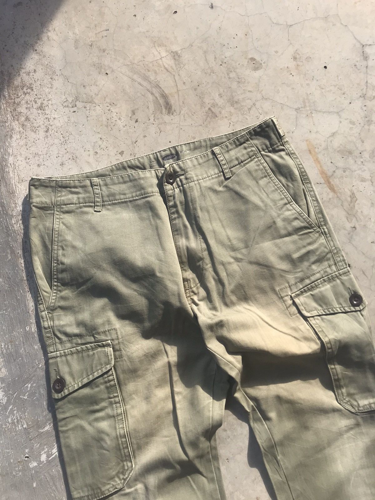 Japanese Brand Olive Old Navy Utility Cargo Pants W32 Size US 32 / EU 48 - 3 Thumbnail