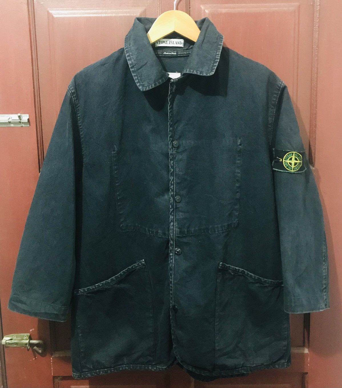 Stone Island Stone Island x Massimo Osti x S/S Denim Jacket | Grailed