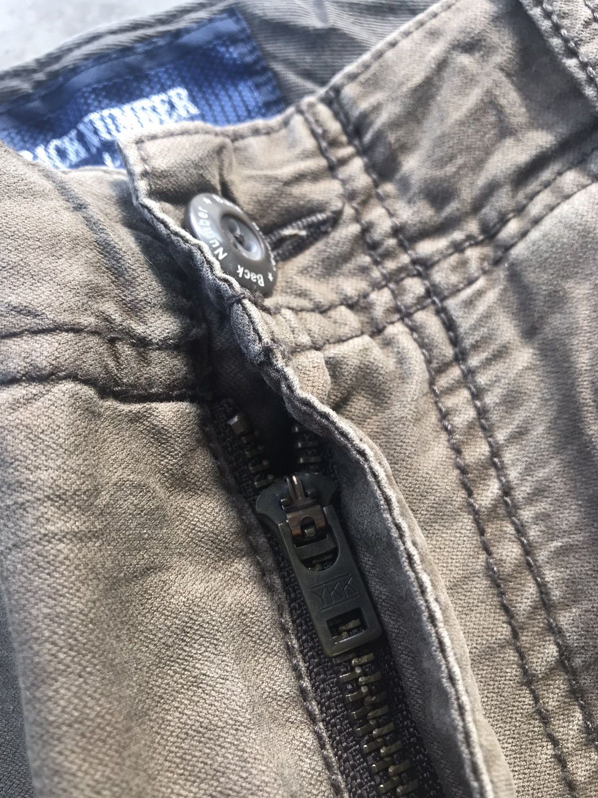 Japanese Brand Vintage Back Number Double Knee Tactical Cargo Pants W34 Size US 34 / EU 50 - 8 Thumbnail