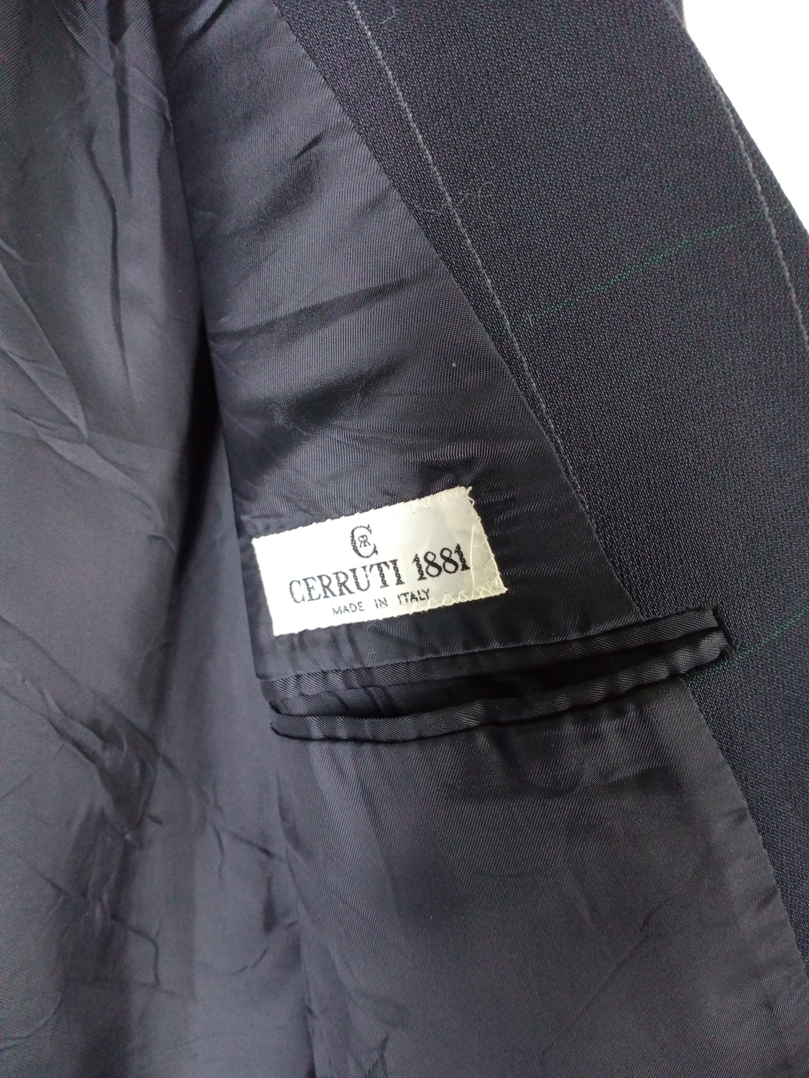 Cerruti 1881 Rare Vintage Cerruti 1881 Men 46 Wool+Silk Blazer Size 46S - 6 Thumbnail