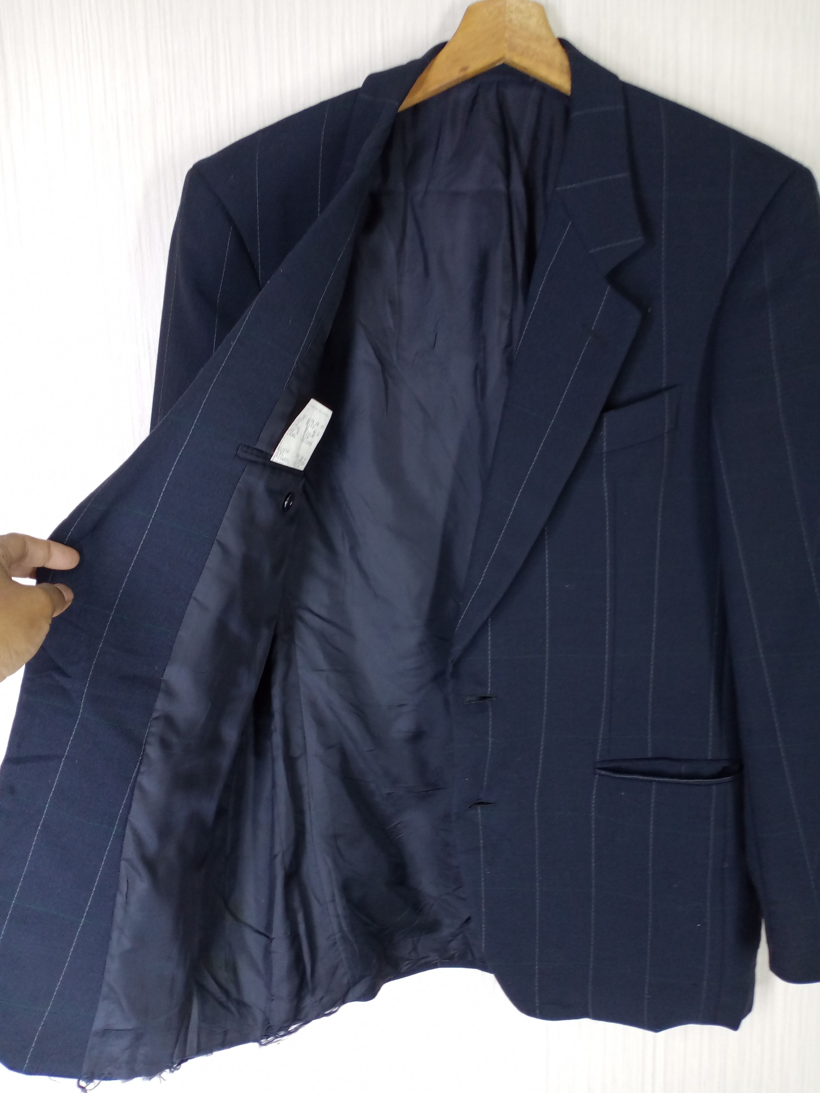 Cerruti 1881 Rare Vintage Cerruti 1881 Men 46 Wool+Silk Blazer Size 46S - 3 Thumbnail