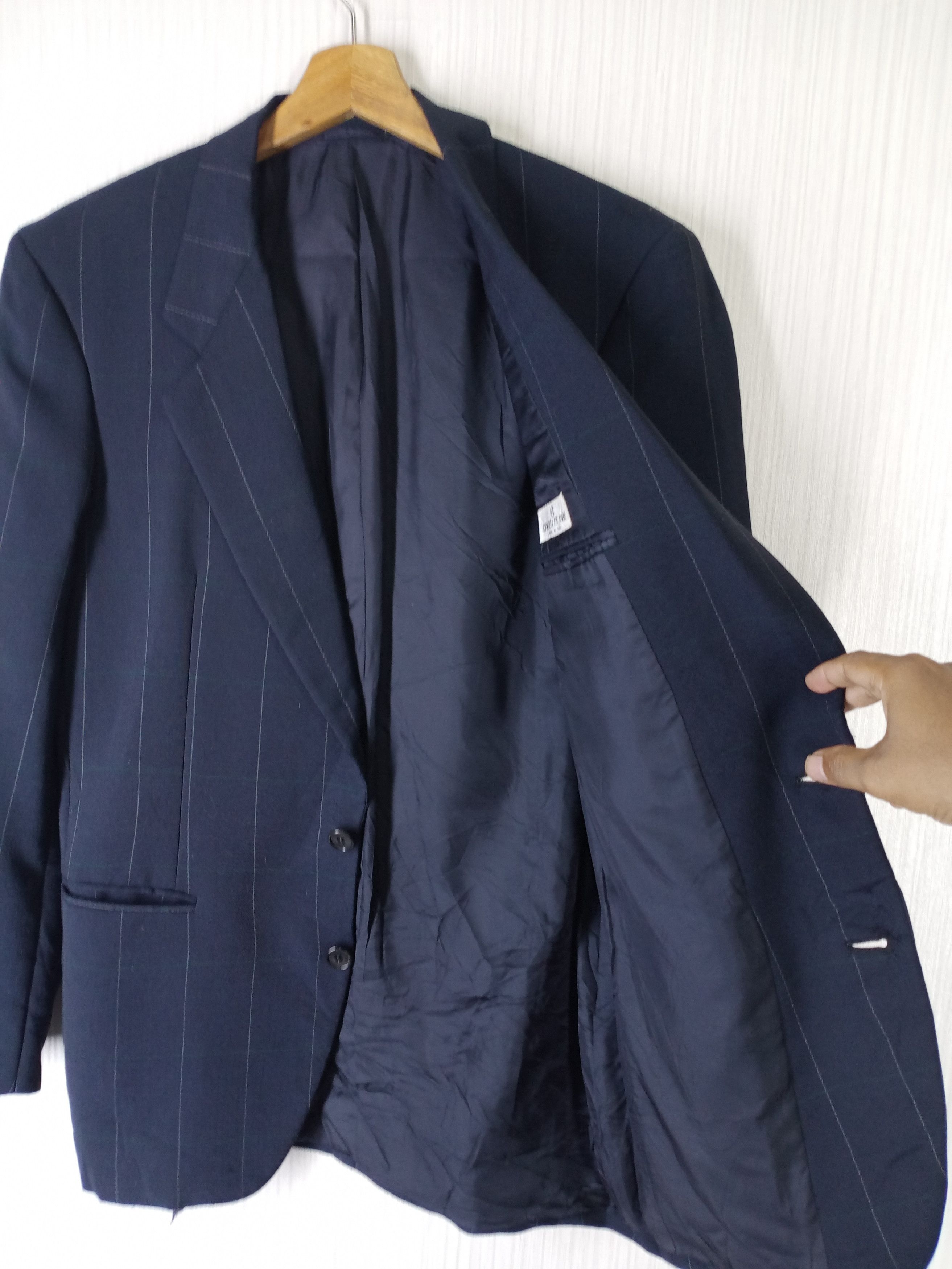 Cerruti 1881 Rare Vintage Cerruti 1881 Men 46 Wool+Silk Blazer Size 46S - 4 Thumbnail
