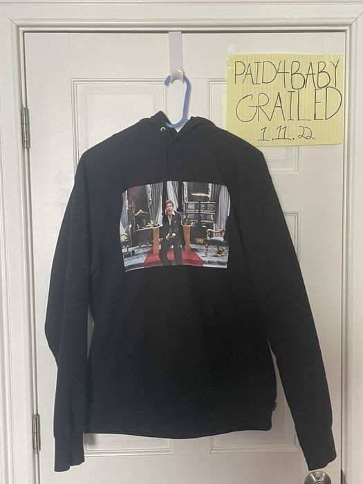 Supreme scarface friend on sale hoodie