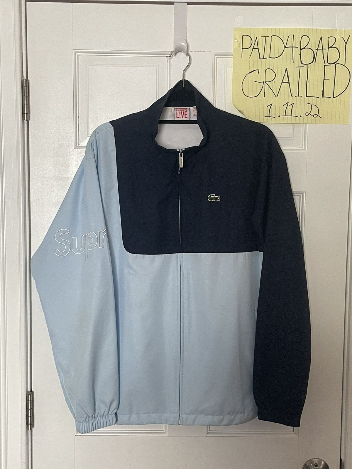 Supreme Lacoste Supreme Track Jacket | Grailed