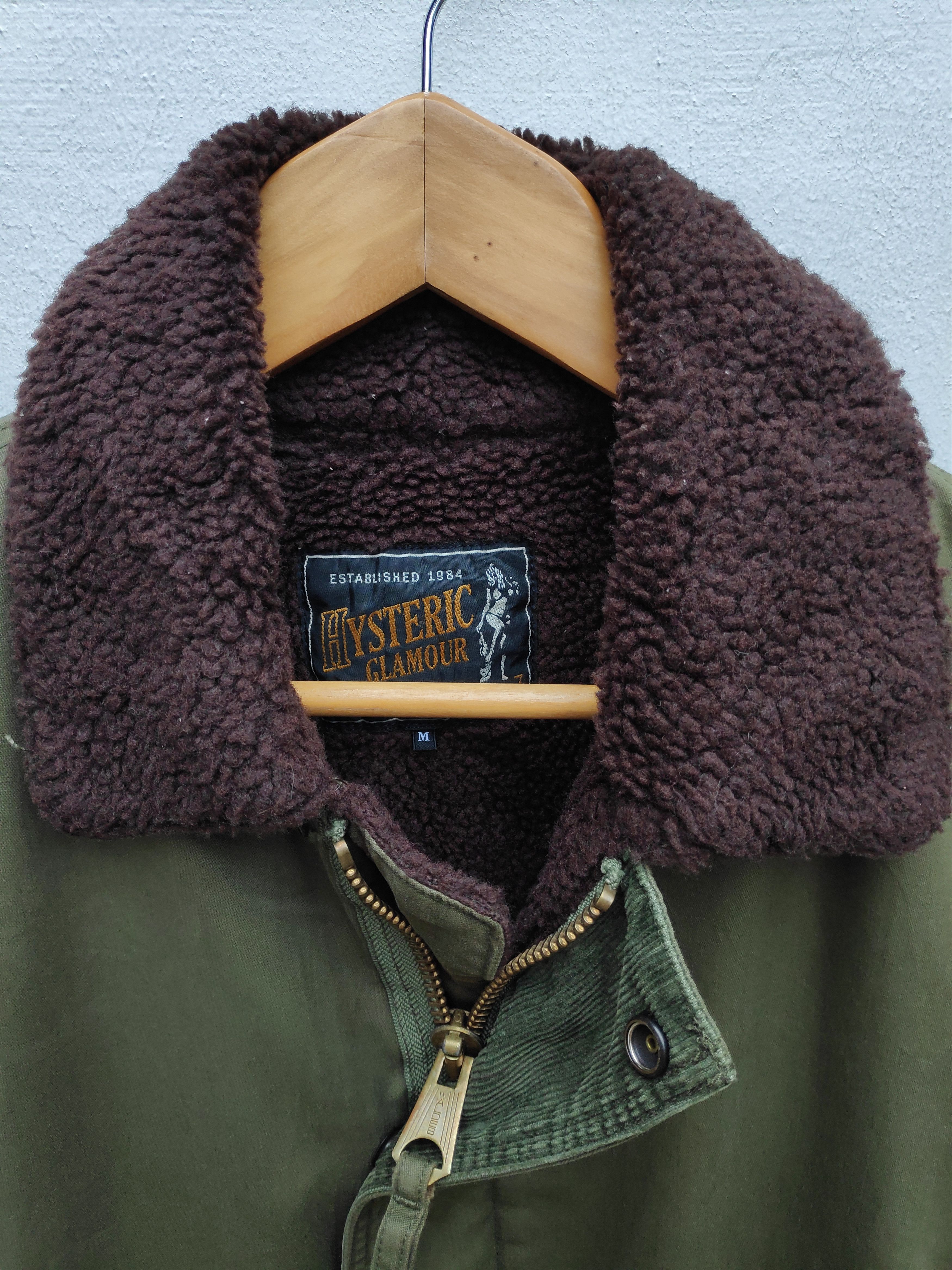 Hysteric Glamour Hysteric Glamour Kinky Sheepskin Lining Military Jacket Size US M / EU 48-50 / 2 - 3 Thumbnail