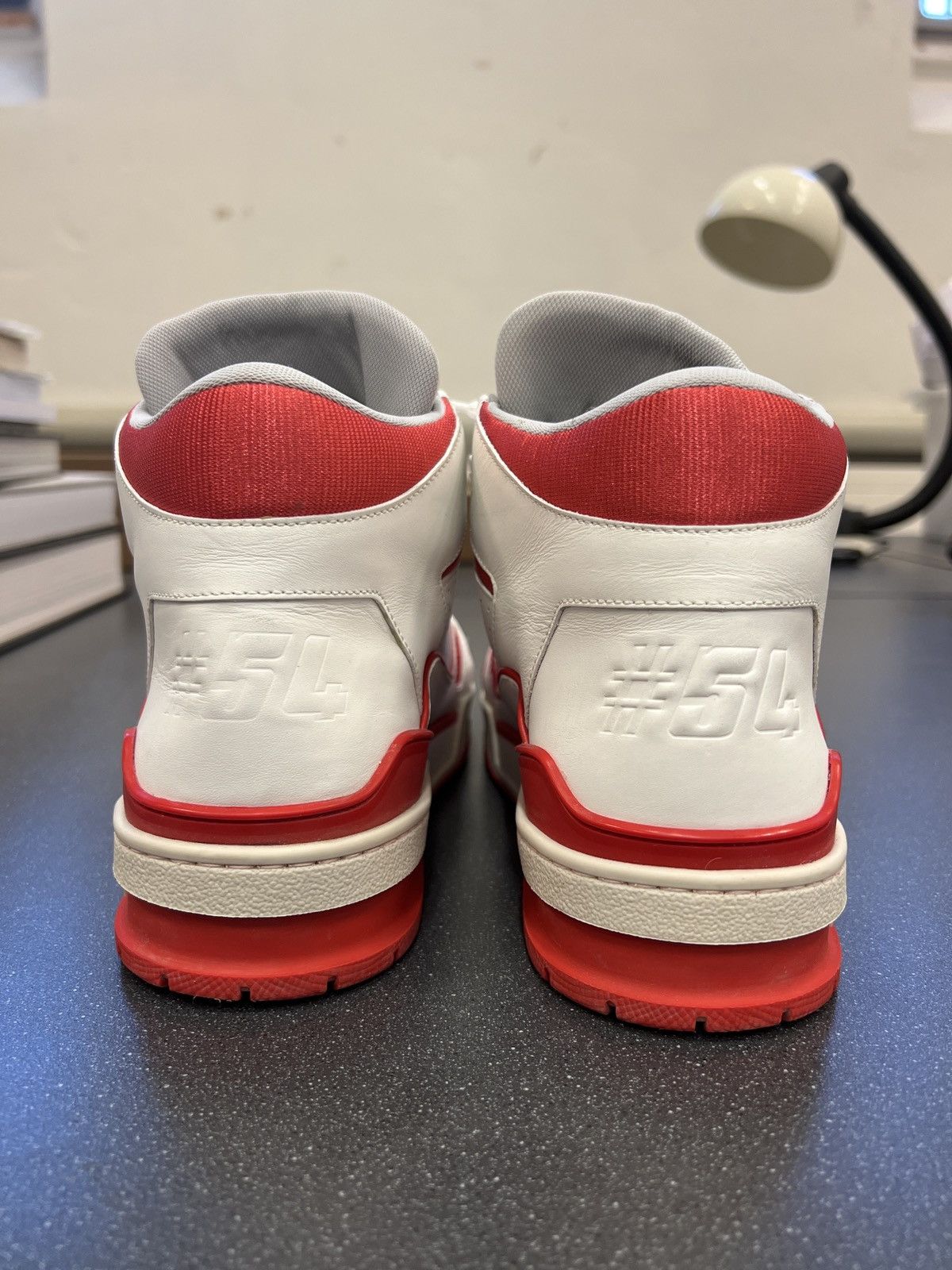Louis Vuitton × Virgil Abloh LV TRAINER SNEAKER MID-TOP Size US 8.5 / EU 41-42 - 6 Thumbnail