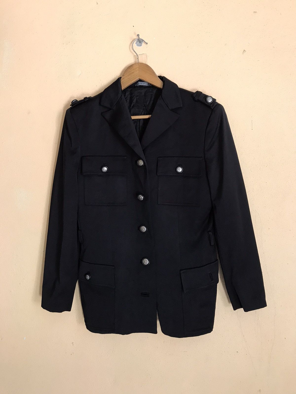 Versace VINTAGE GIANNI VERSACE WORKWEAR JACKET WOMEN Size US M / EU 48-50 / 2 - 2 Thumbnail