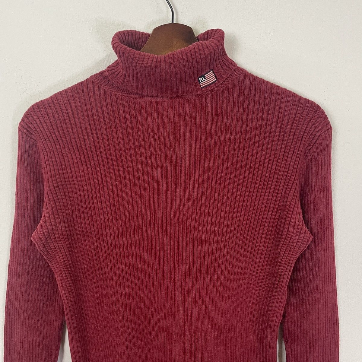Polo Ralph Lauren Vintage Polo Ralph Lauren Turtleneck Women Knitwear Size US XXS / EU 40 - 4 Thumbnail