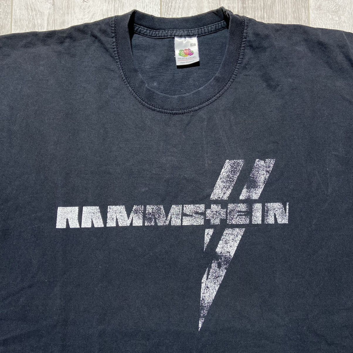 Band Tees Vintage Rammstein T-Shirt Size US XL / EU 56 / 4 - 2 Thumbnail