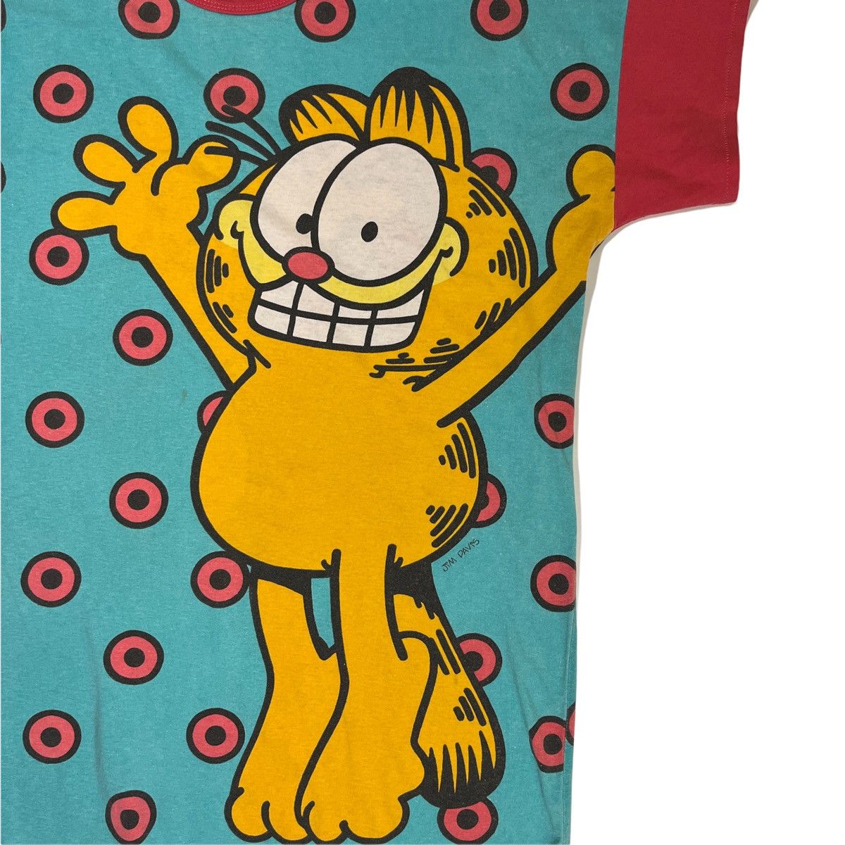 Vintage 80s Garfield Sleep Shirt Size US L / EU 52-54 / 3 - 2 Preview
