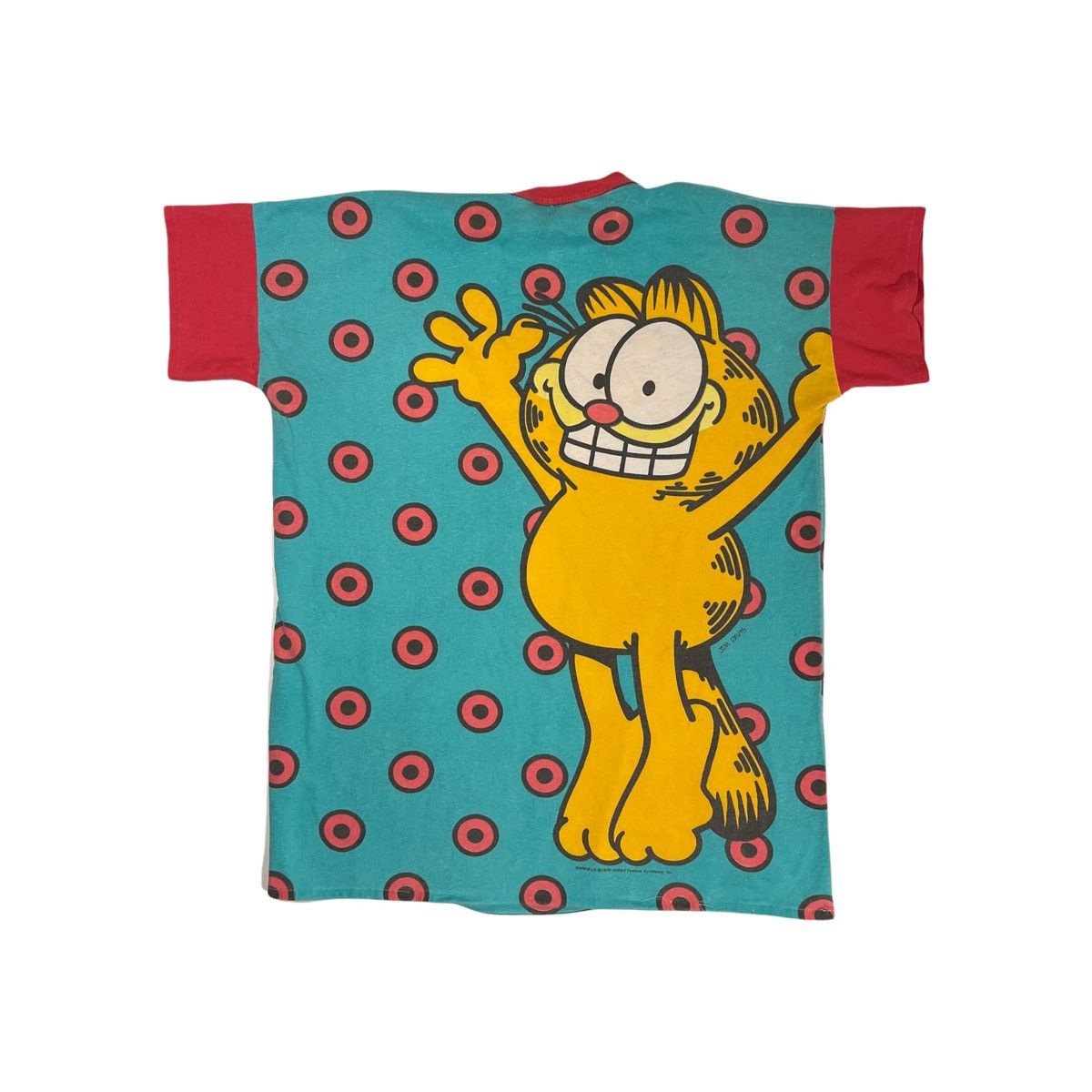 Vintage 80s Garfield Sleep Shirt Size US L / EU 52-54 / 3 - 5 Preview