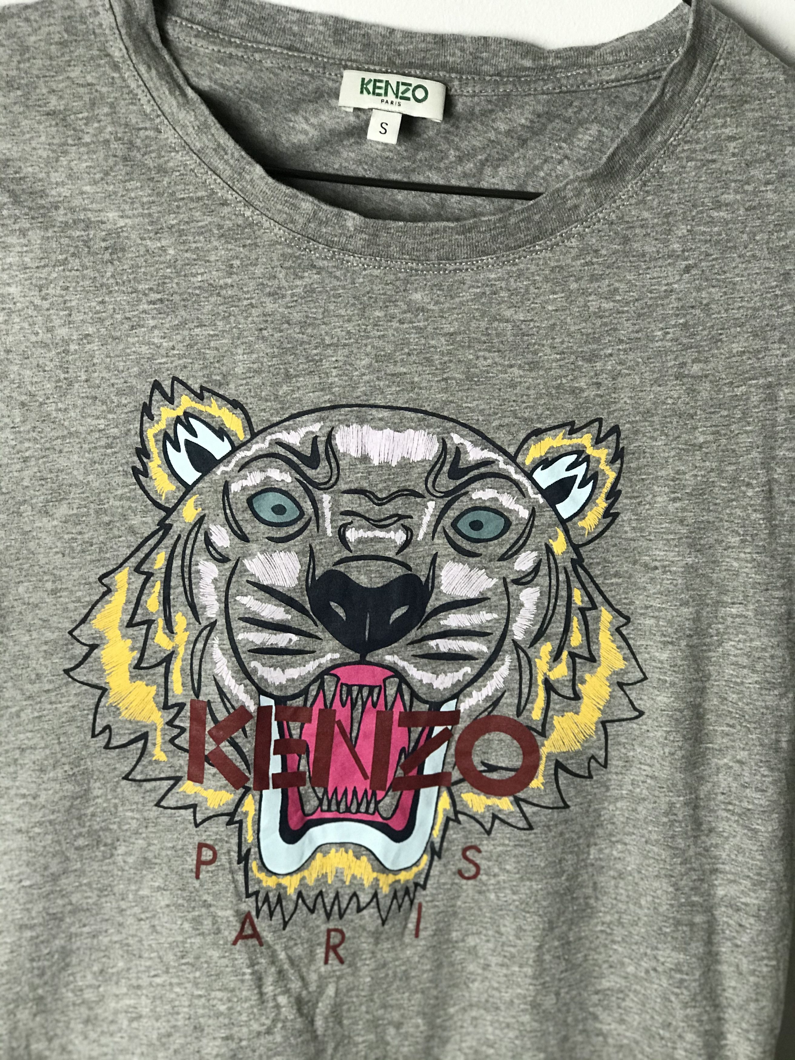 Kenzo Kenzo Paris t-shirt tiger printed Size US S / EU 44-46 / 1 - 2 Thumbnail