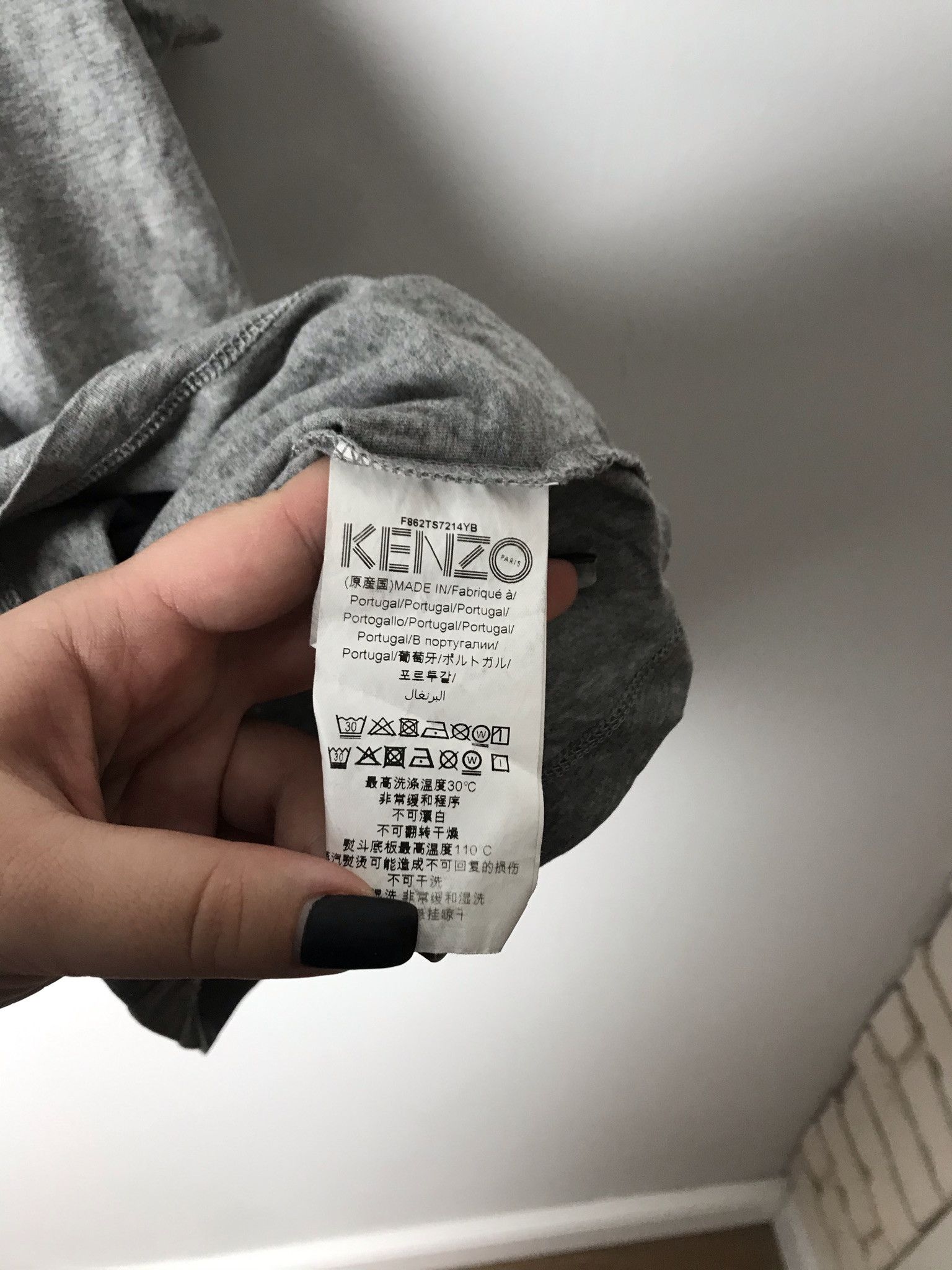 Kenzo Kenzo Paris t-shirt tiger printed Size US S / EU 44-46 / 1 - 4 Thumbnail