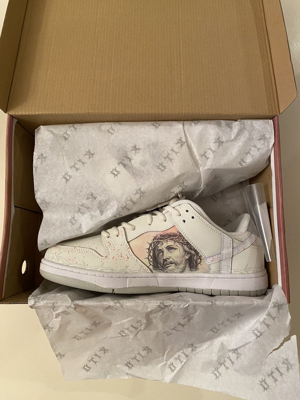 Kito Wares Kito Wares Passion Of The Christ Desert Tan SB Dunk Low 11.5 ...