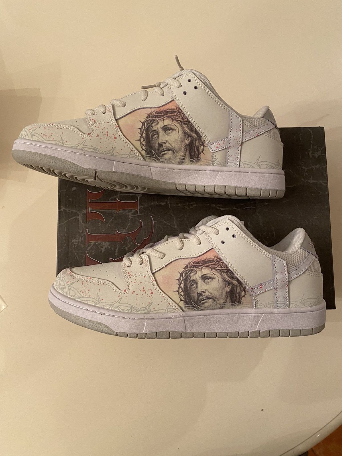 Kito Wares Kito Wares Passion Of The Christ Desert Tan SB Dunk Low 11.5 ...