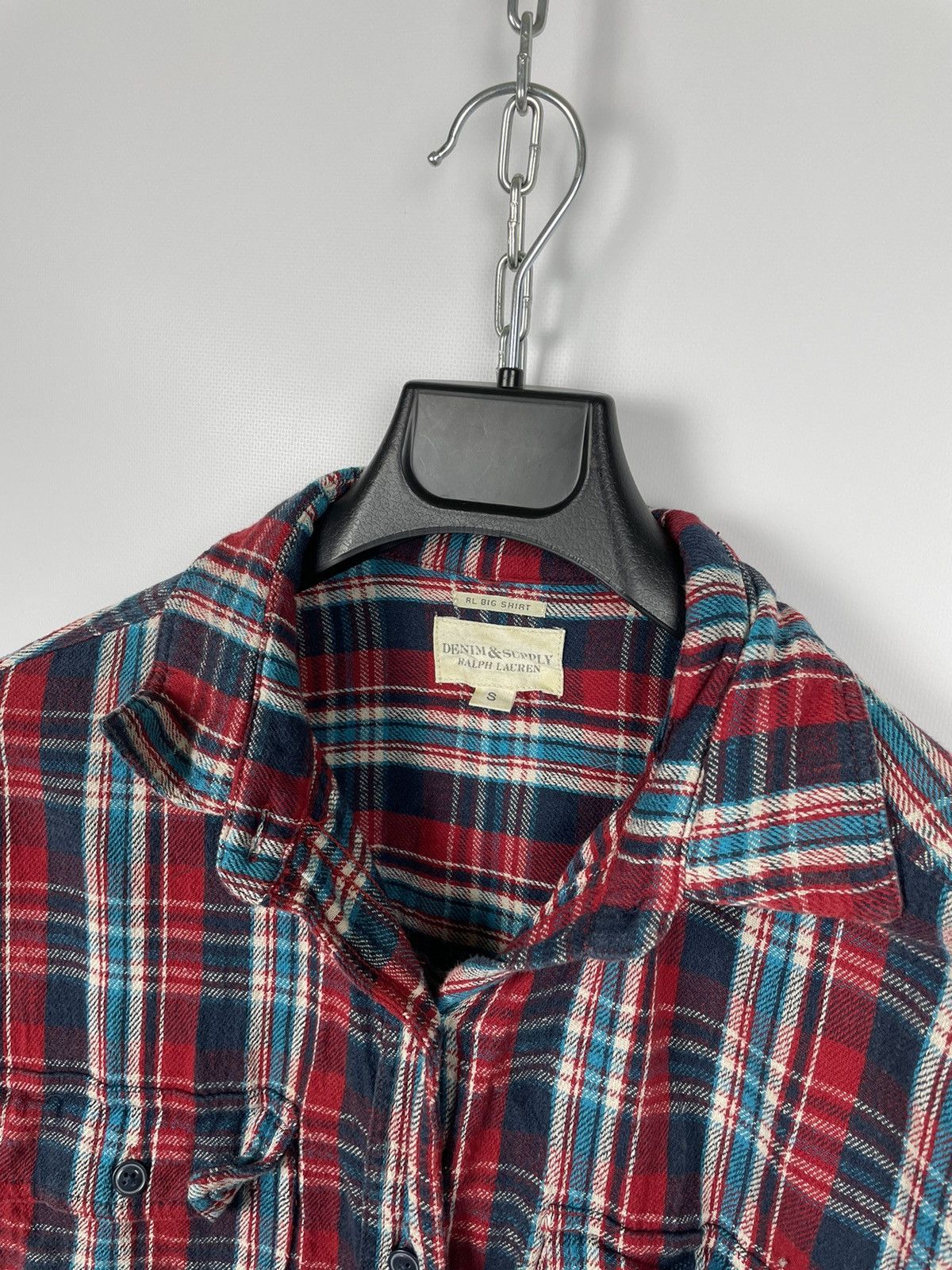 Denim & Supply Ralph Lauren × Polo Ralph Lauren × Ralph Lauren Denim and Supply Ralph Lauren Flannel Travis Scott Style Size US S / EU 44-46 / 1 - 4 Thumbnail