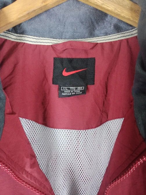 Nike Vintage 90s Nike Center Swoosh Logo Light Jacket Size US XXL / EU 58 / 5 - 5 Thumbnail
