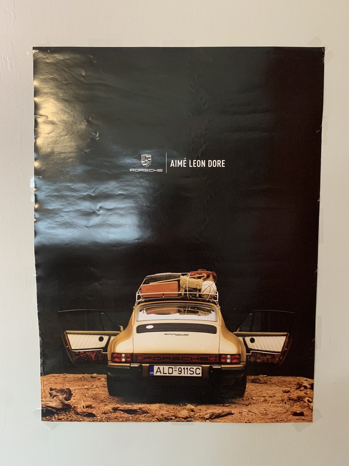 Aime Leon Dore × Porsche Design ALD x PORSCHE POSTER | Grailed