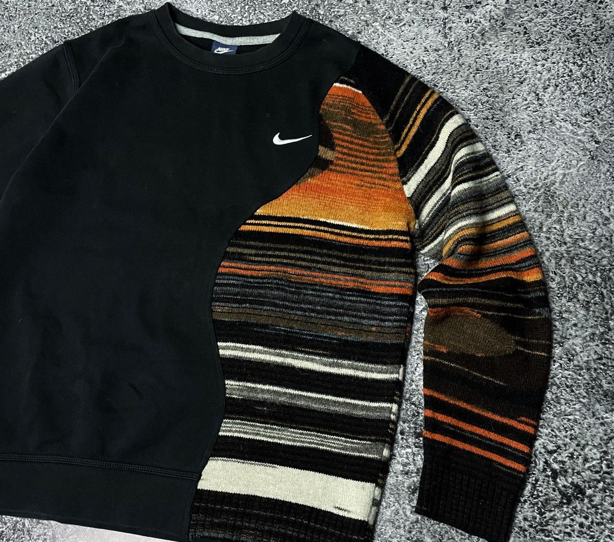 Nike 1 OF 1 Vintage Nike Custom Sweatshirt Size US L / EU 52-54 / 3 - 2 Thumbnail
