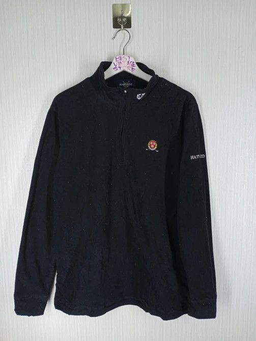 Vintage Vintage Harvard Golf Small Logo Half Zip Fleece Size US L / EU 52-54 / 3 - 2 Thumbnail