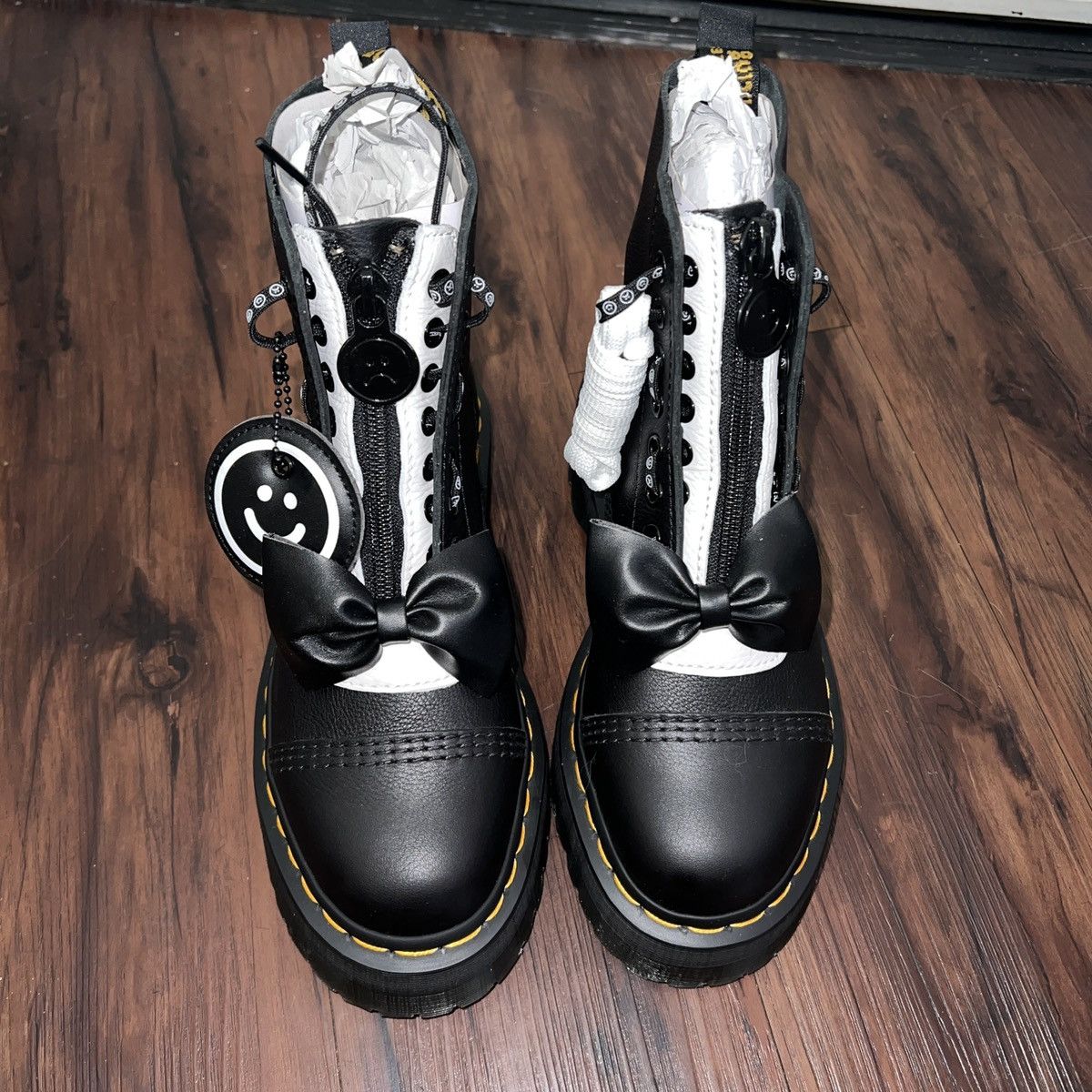 Dr. Martens Lazy Oaf × Dr. Martens Happy Sad Sinclair platform