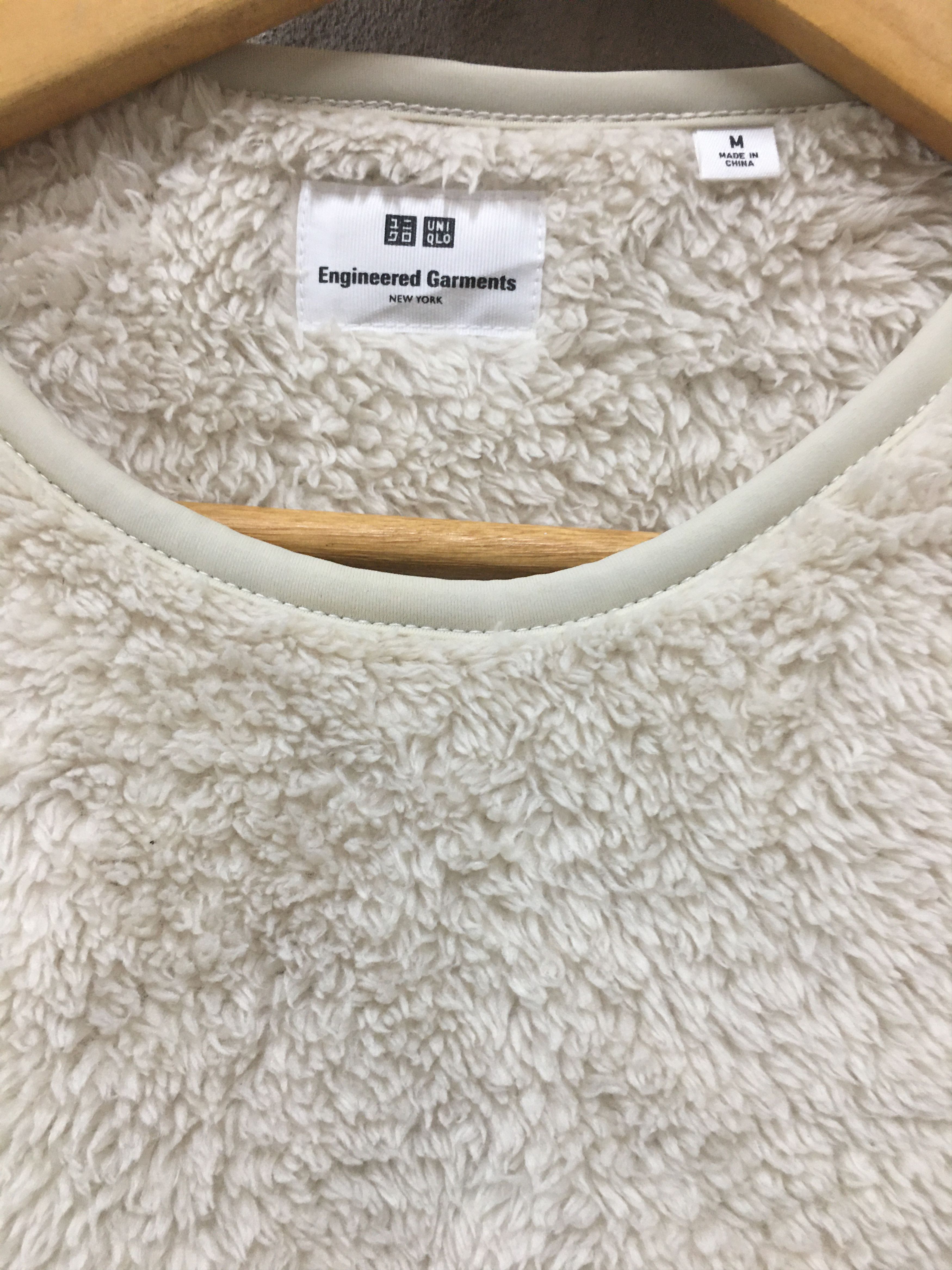 Engineered Garments × Japanese Brand × Uniqlo Engineer Garment x Uniqlo fleece jacket very Cool Design Size US M / EU 48-50 / 2 - 5 Thumbnail