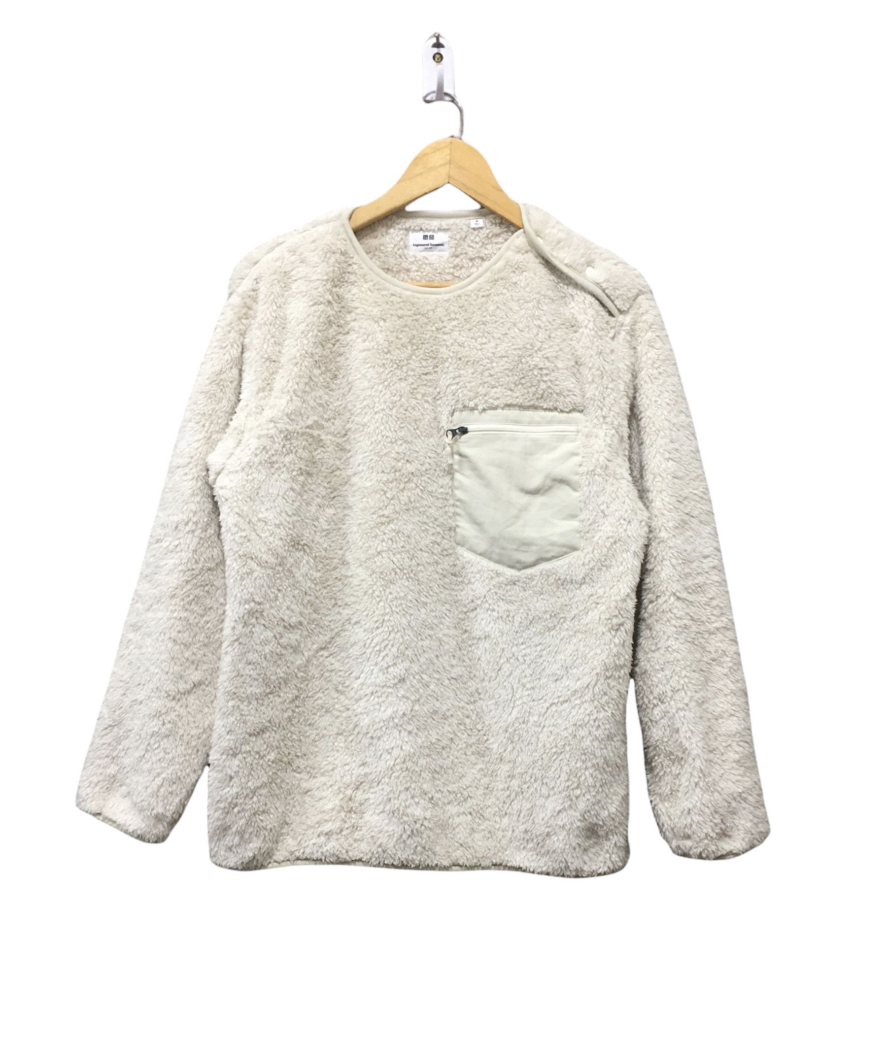 Engineered Garments × Japanese Brand × Uniqlo Engineer Garment x Uniqlo fleece jacket very Cool Design Size US M / EU 48-50 / 2 - 1 Thumbnail