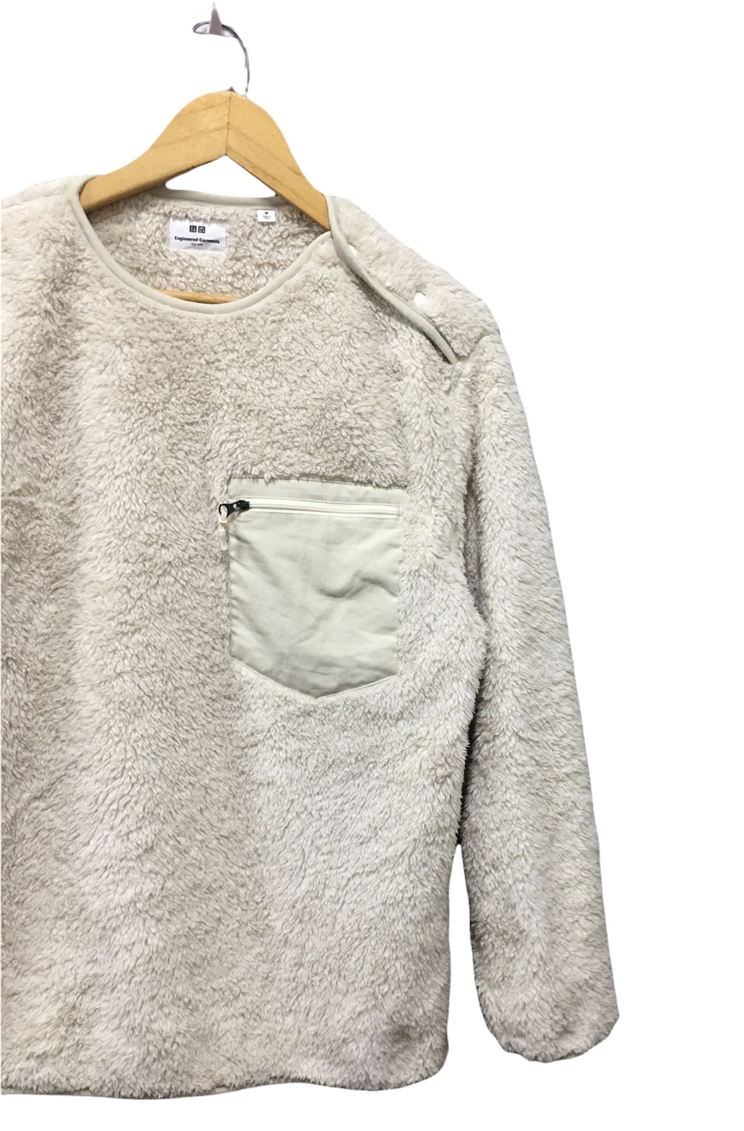 Engineered Garments × Japanese Brand × Uniqlo Engineer Garment x Uniqlo fleece jacket very Cool Design Size US M / EU 48-50 / 2 - 2 Thumbnail