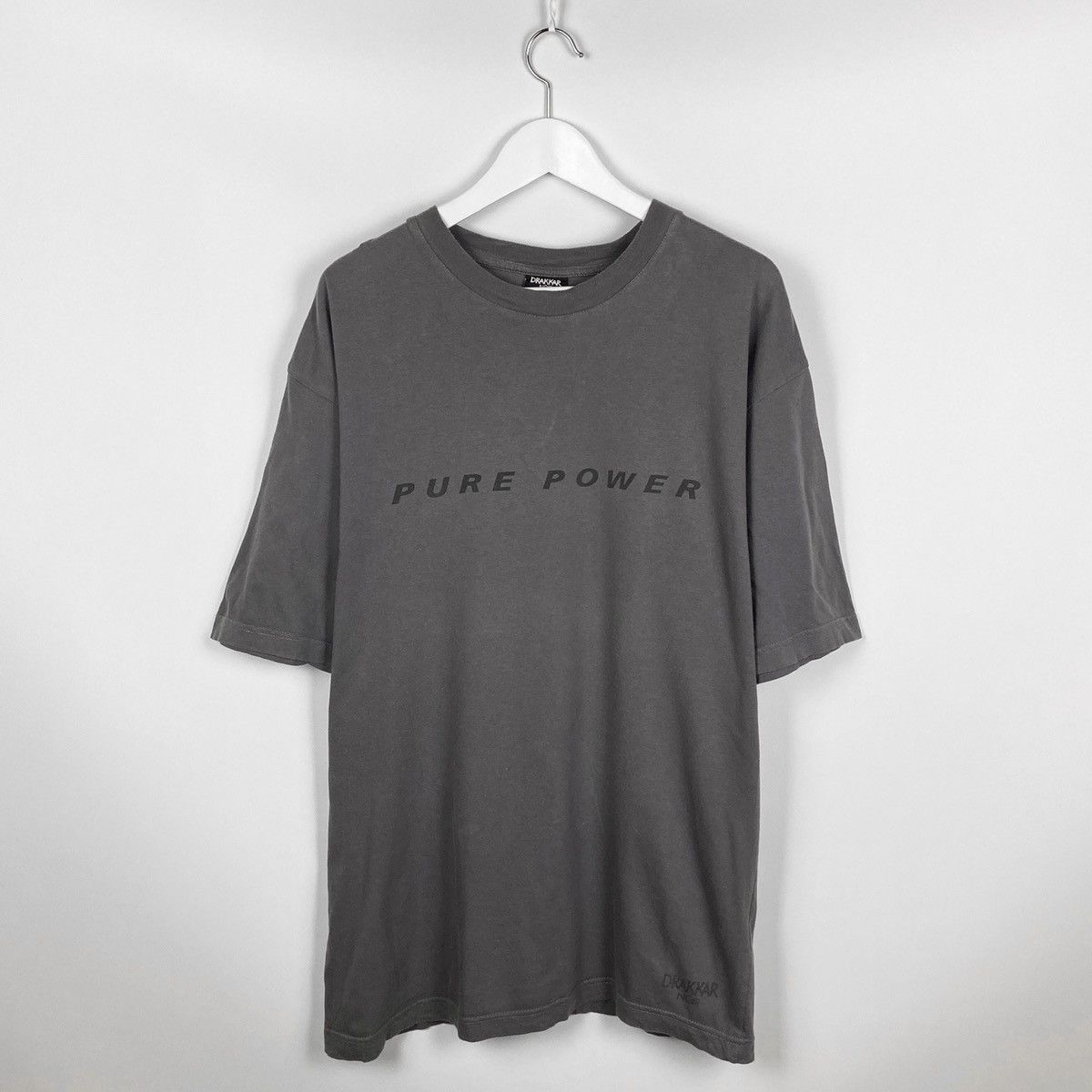 October's Very Own Vintage 90s Drakkar Noir Fragrance Pure Power tee Drake fade Size US XL / EU 56 / 4 - 1 Thumbnail
