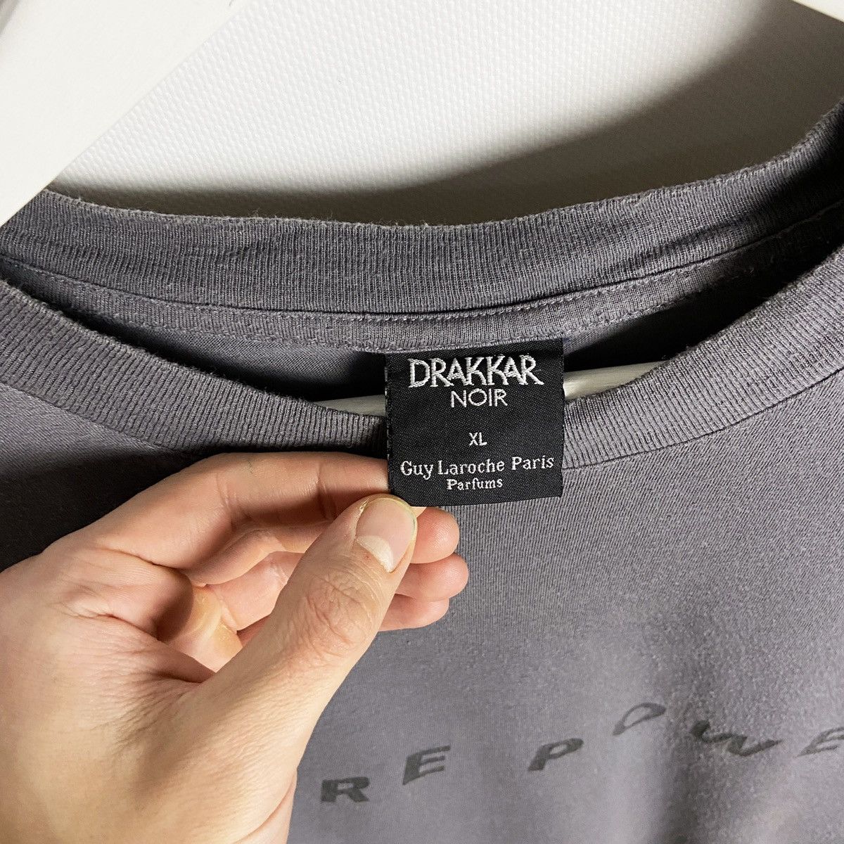 October's Very Own Vintage 90s Drakkar Noir Fragrance Pure Power tee Drake fade Size US XL / EU 56 / 4 - 5 Thumbnail