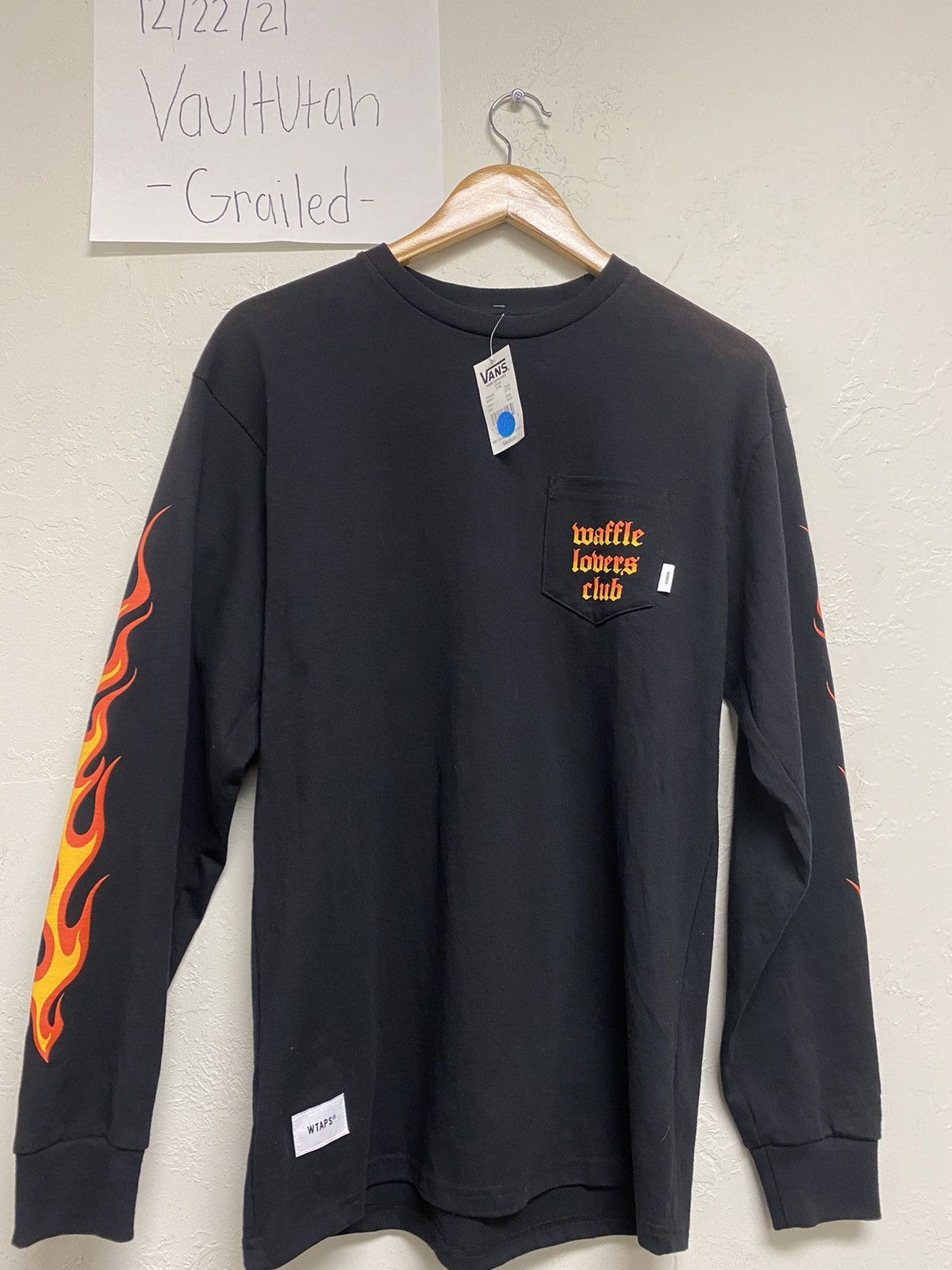 Vans × Wtaps WTAPS Vans Waffle Lovers Club Long Sleeve Shirt | Grailed