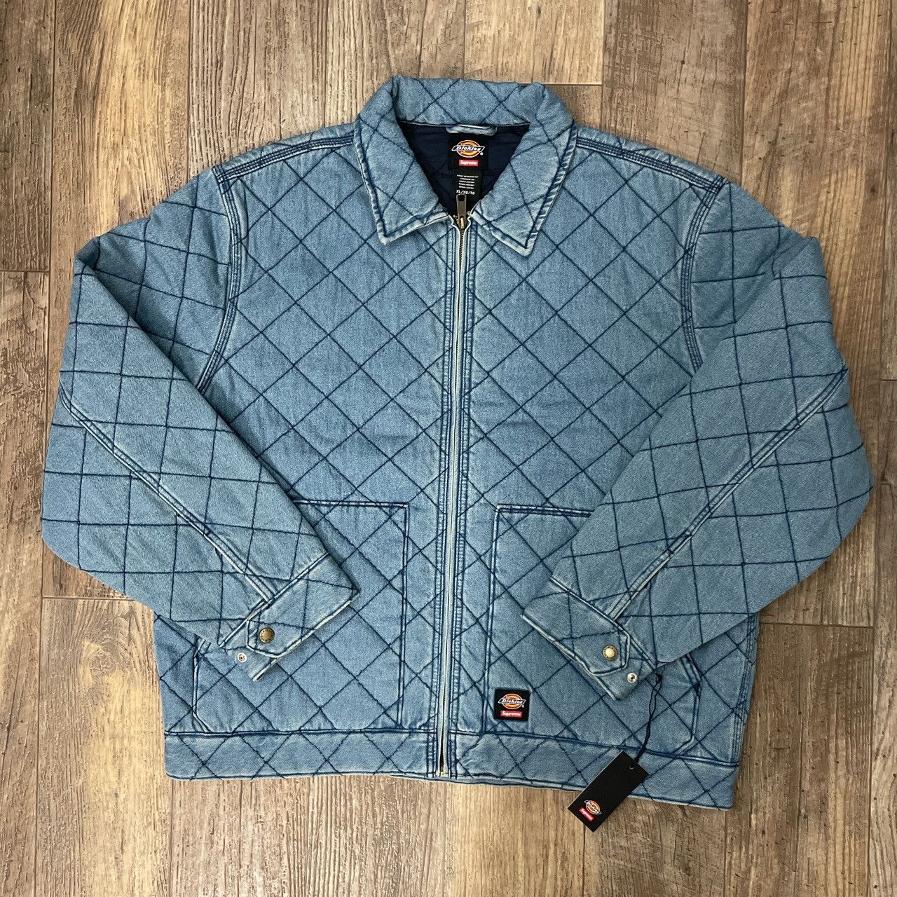 直販卸売り Supreme Dickies Quilted Denim WorkJacket - ジャケット