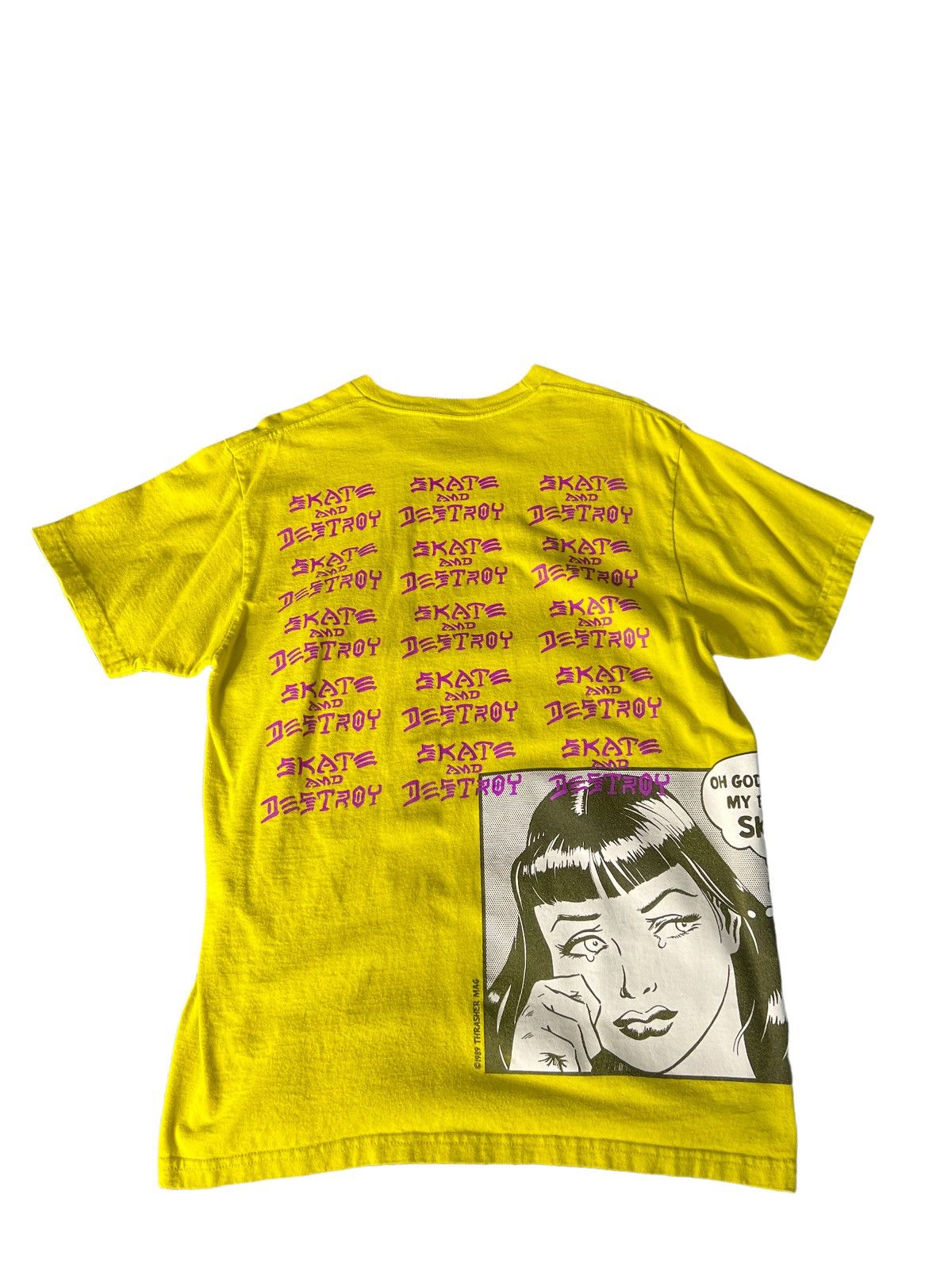 Supreme Thrasher Boyfriend Tee Teal Size L SS17 T-Shirt