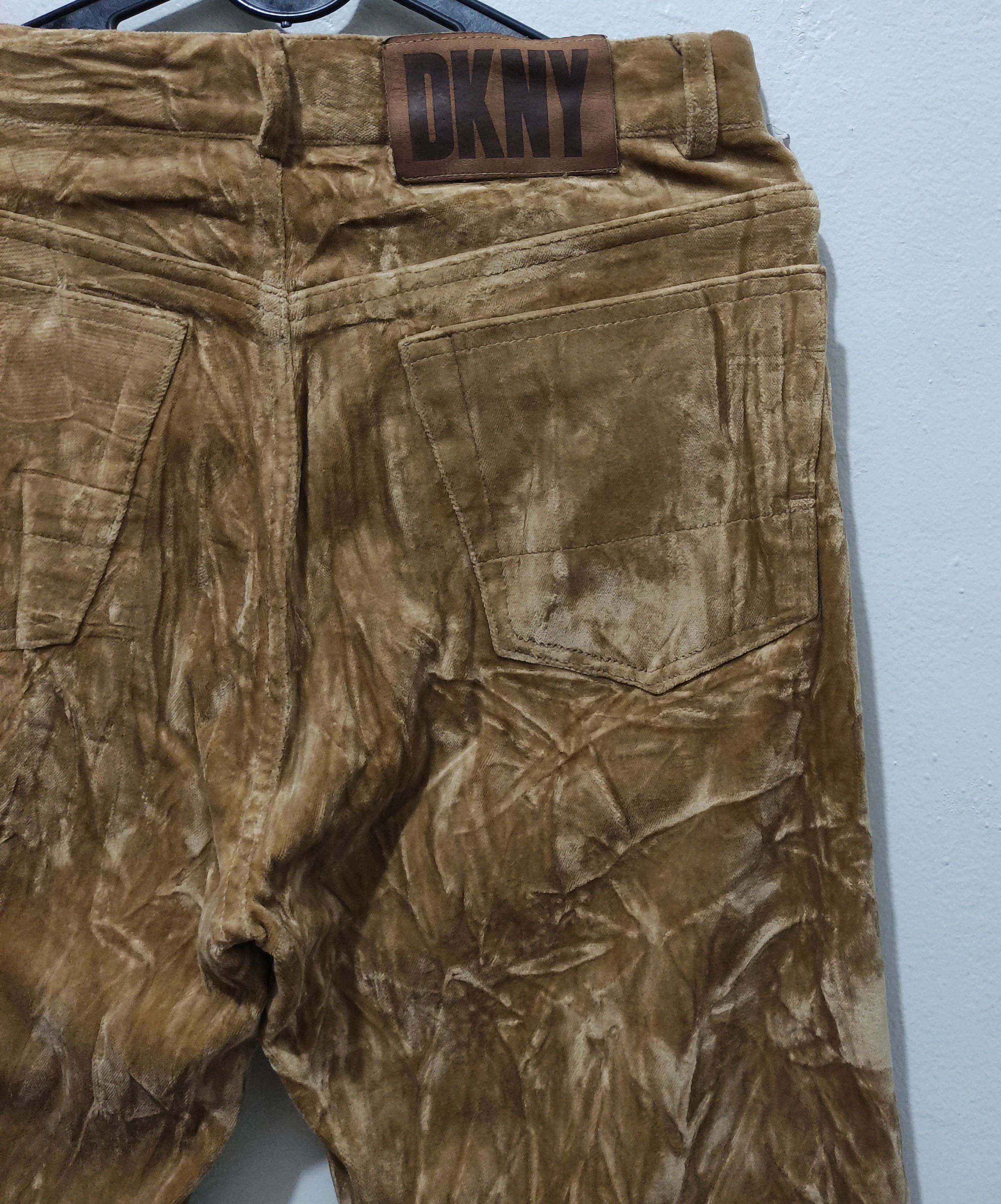 DKNY × Donna Karan × Vintage 90s vintage DKNY Khakis Velvet pants Size US 30 / EU 46 - 14 Thumbnail