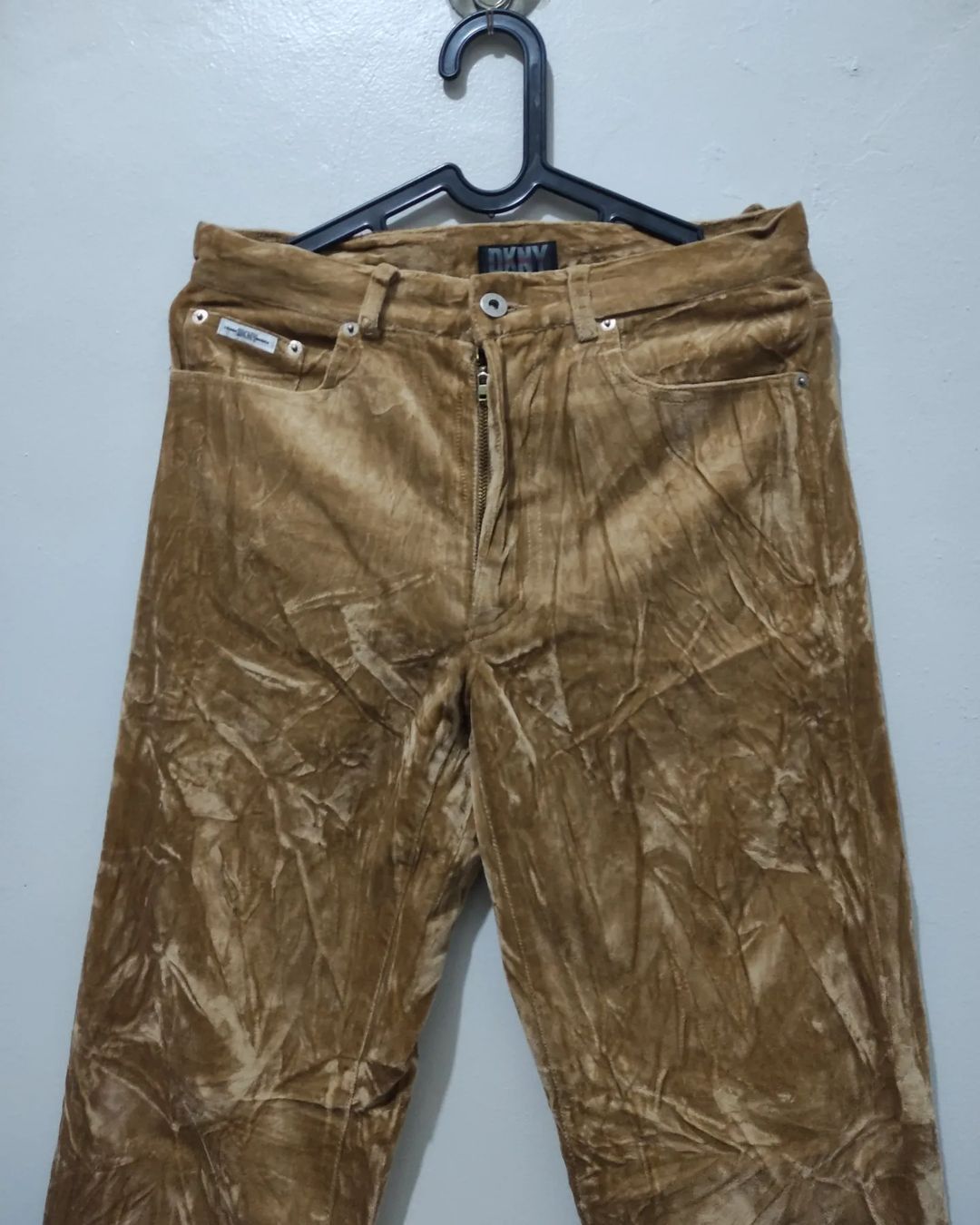 DKNY × Donna Karan × Vintage 90s vintage DKNY Khakis Velvet pants Size US 30 / EU 46 - 8 Thumbnail