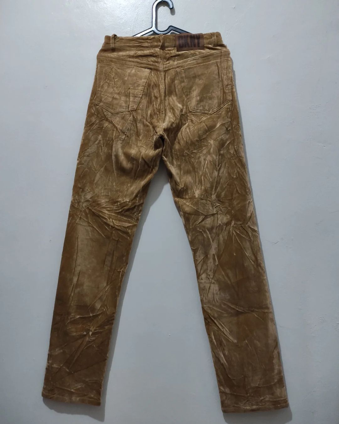 DKNY × Donna Karan × Vintage 90s vintage DKNY Khakis Velvet pants Size US 30 / EU 46 - 3 Thumbnail