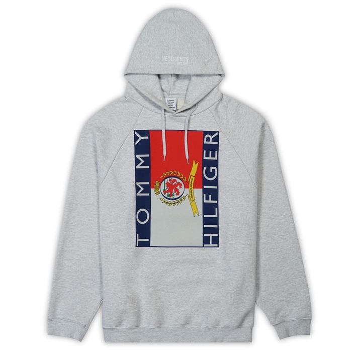 Vetement x shop tommy hilfiger hoodie