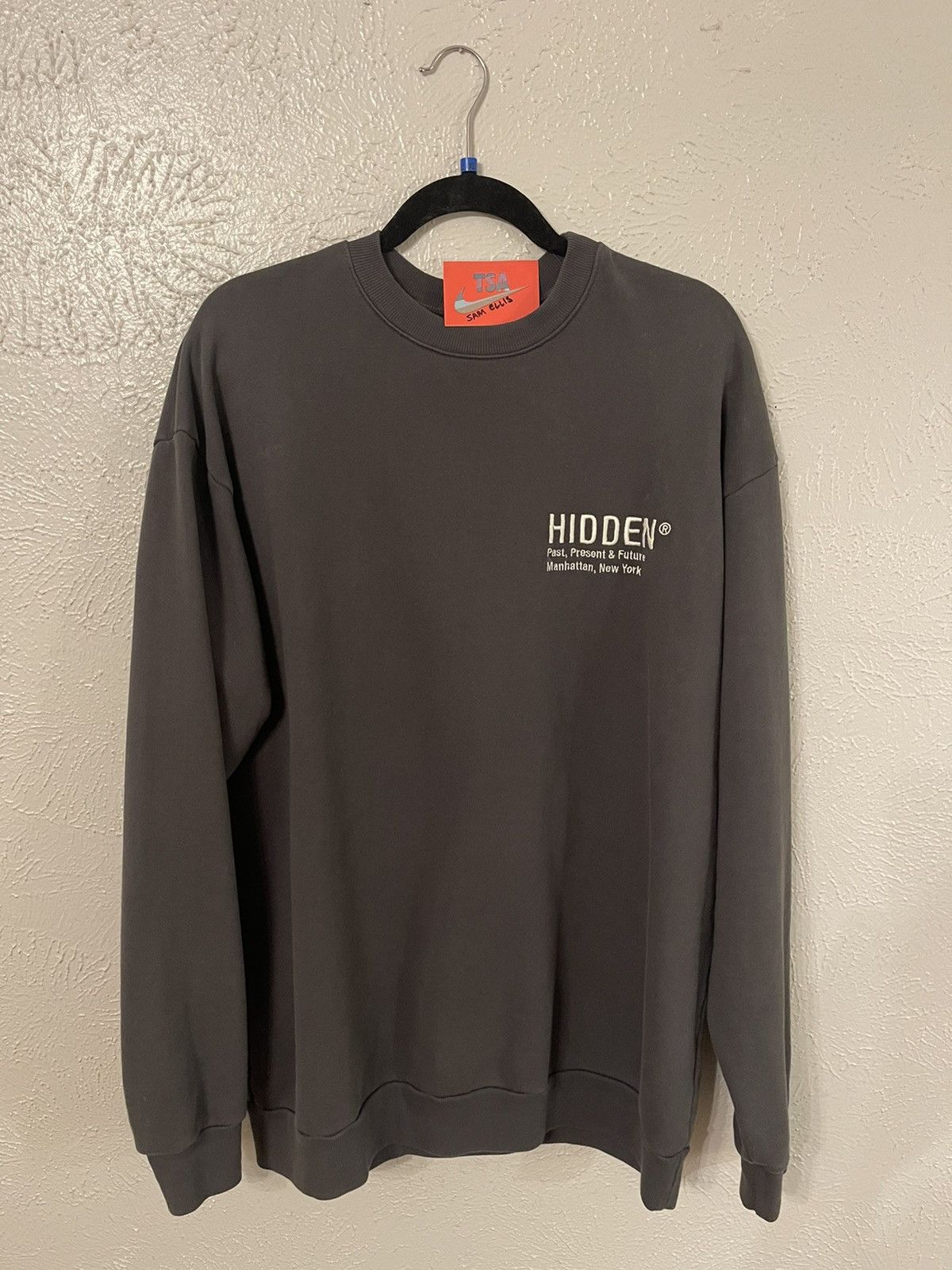 HIDDEN Hidden NY Magazine Hoodie 2XL Heather Grey | Grailed